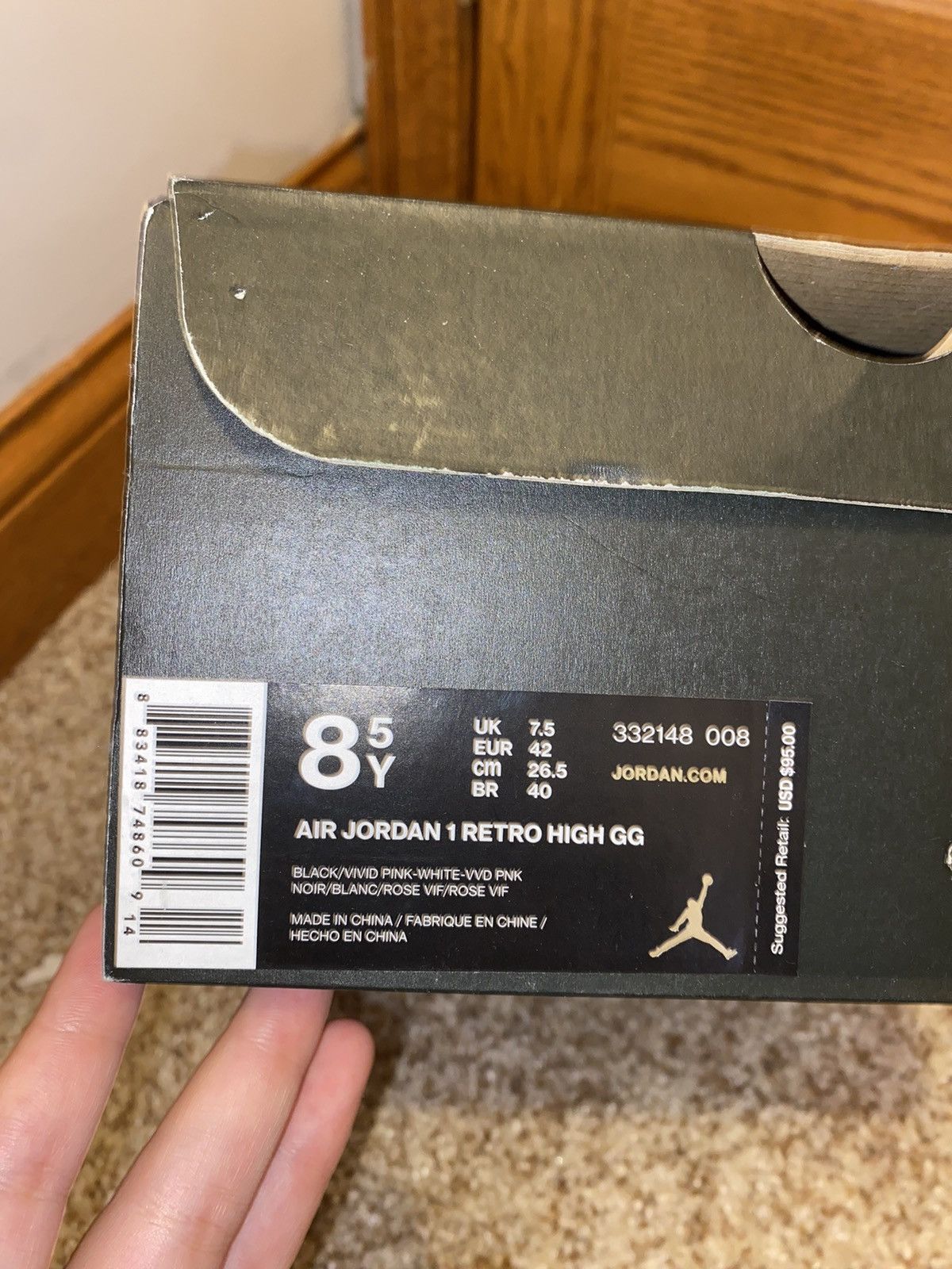 Jordan Brand × Nike Air Jordan 1 High Retro GG Size US 8.5 / IT 38.5 - 6 Thumbnail