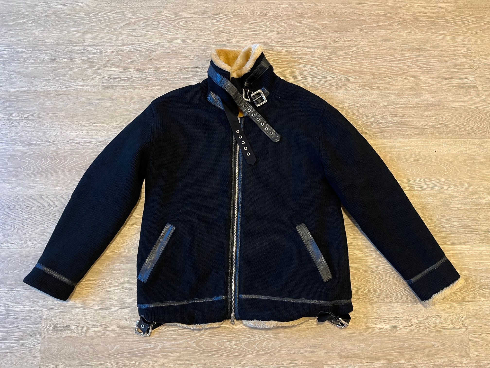 Billionaire Boys Club BBC Wool bomber Jacket Billionaire Boys Club Nigo Pharrell Size US XXL / EU 58 / 5 - 8 Thumbnail