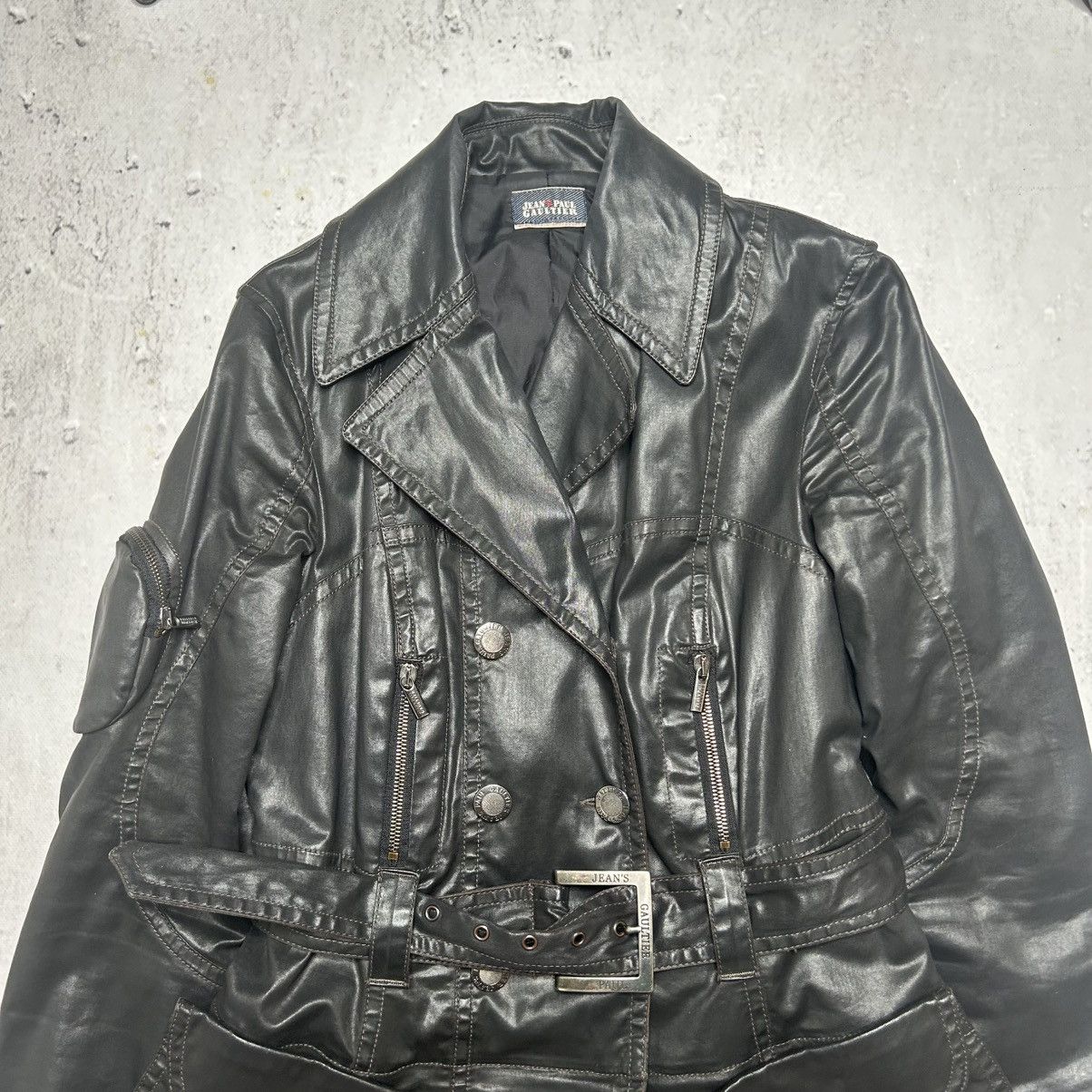 Jean Paul Gaultier Jean paul gaultier 00s vintage detachable cotton coat Size L / US 10 / IT 46 - 3 Thumbnail