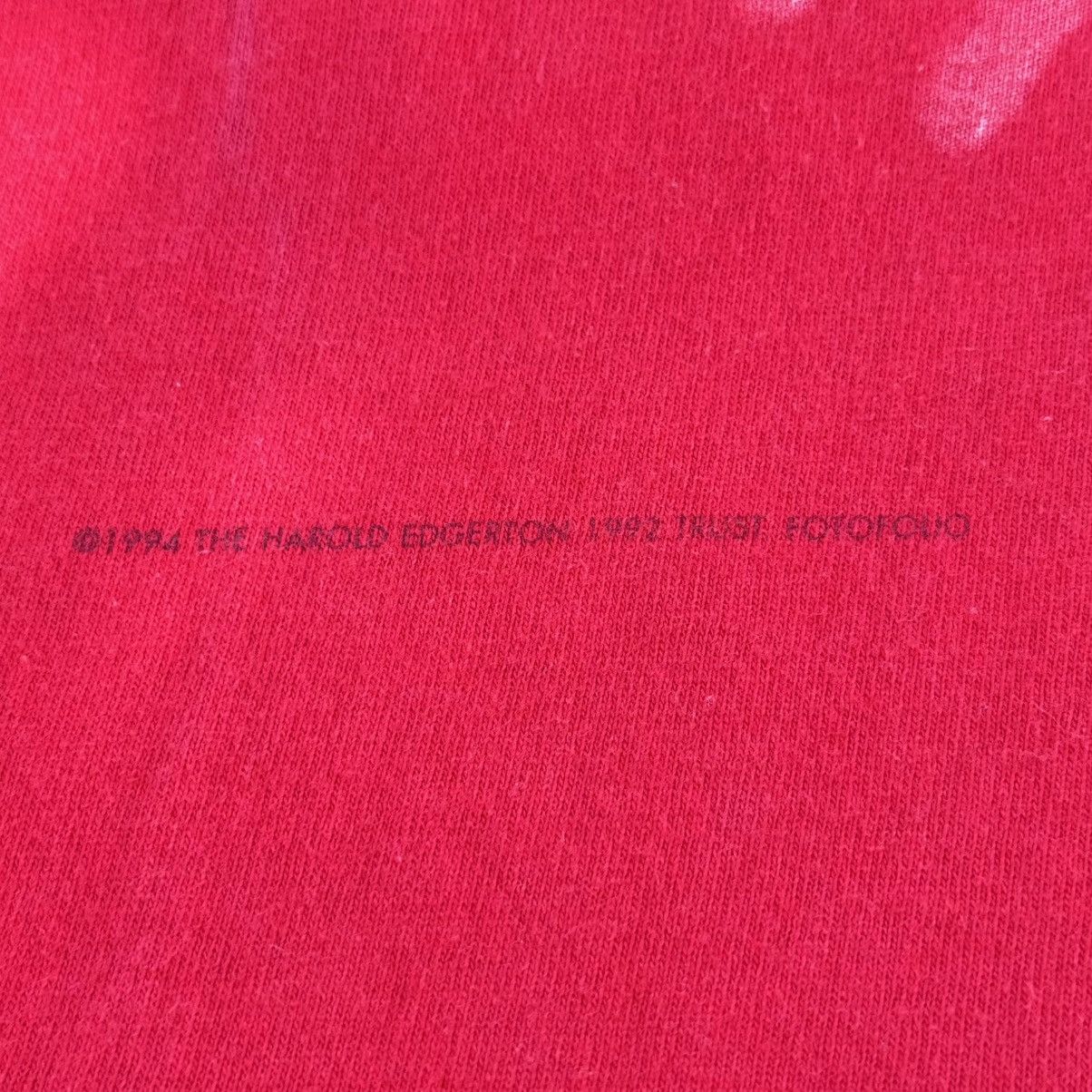 Fruit Of The Loom × Vintage Vintage 90s Harold Edgerton Seeing the Unseen Fotofolio Tee Size US L / EU 52-54 / 3 - 6 Thumbnail