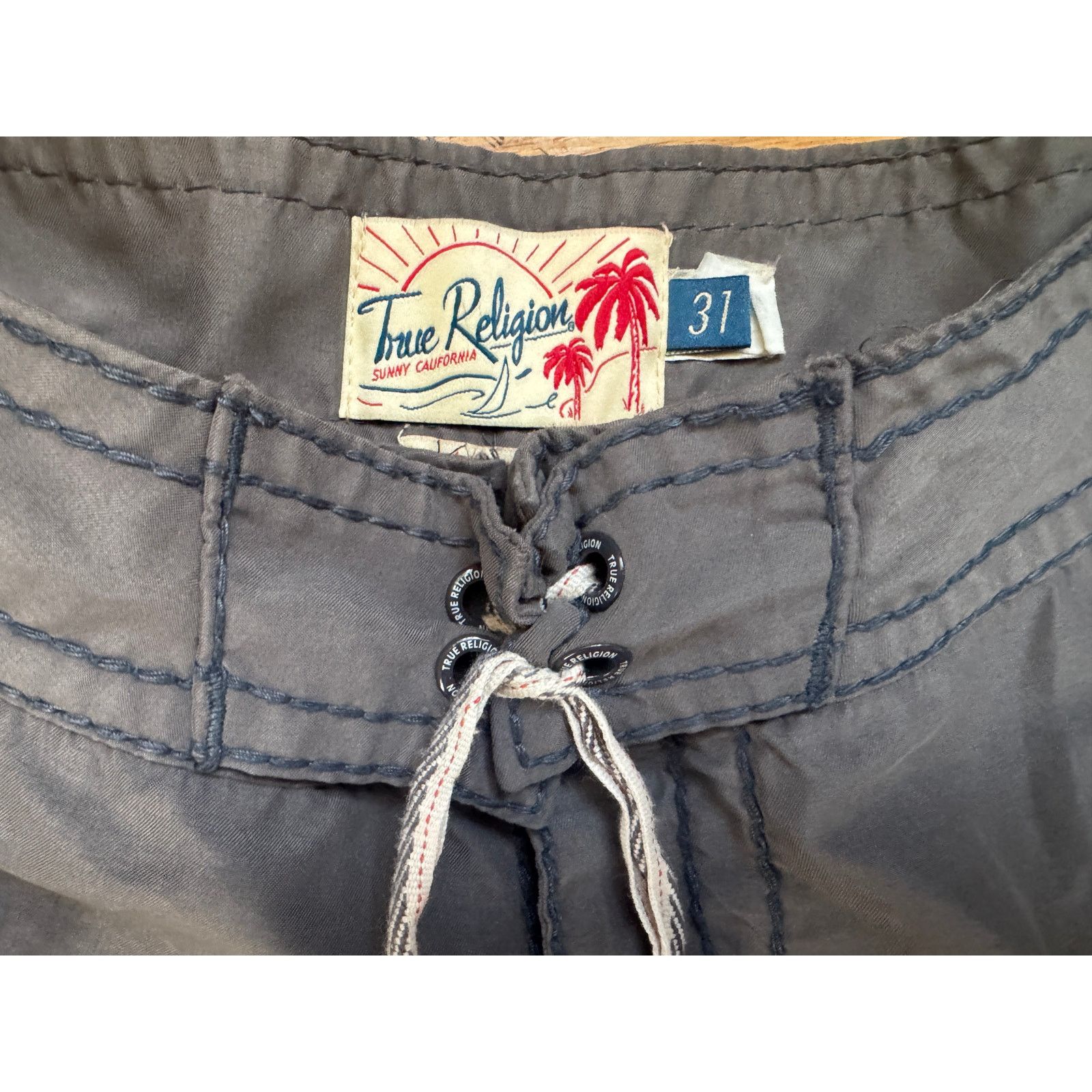 True Religion Mens Size 31 True Religion Swimwear Trunks Size US 30 / EU 46 - 4 Thumbnail