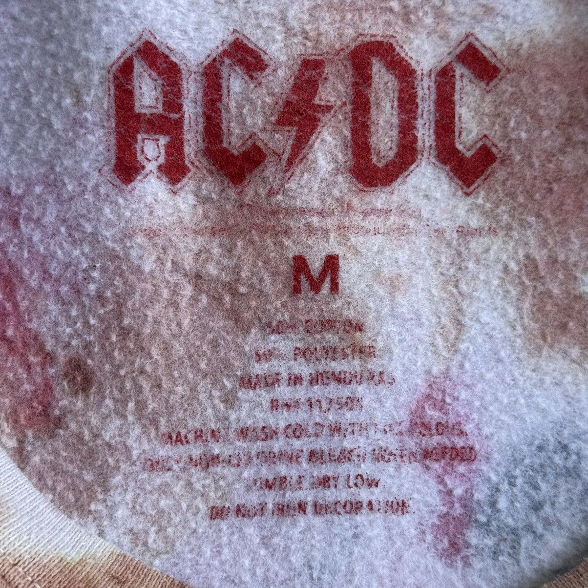AC/DC × Band Tees Tye Dye ACDC Rock Band Sweatshirt Size US M / EU 48-50 / 2 - 6 Thumbnail