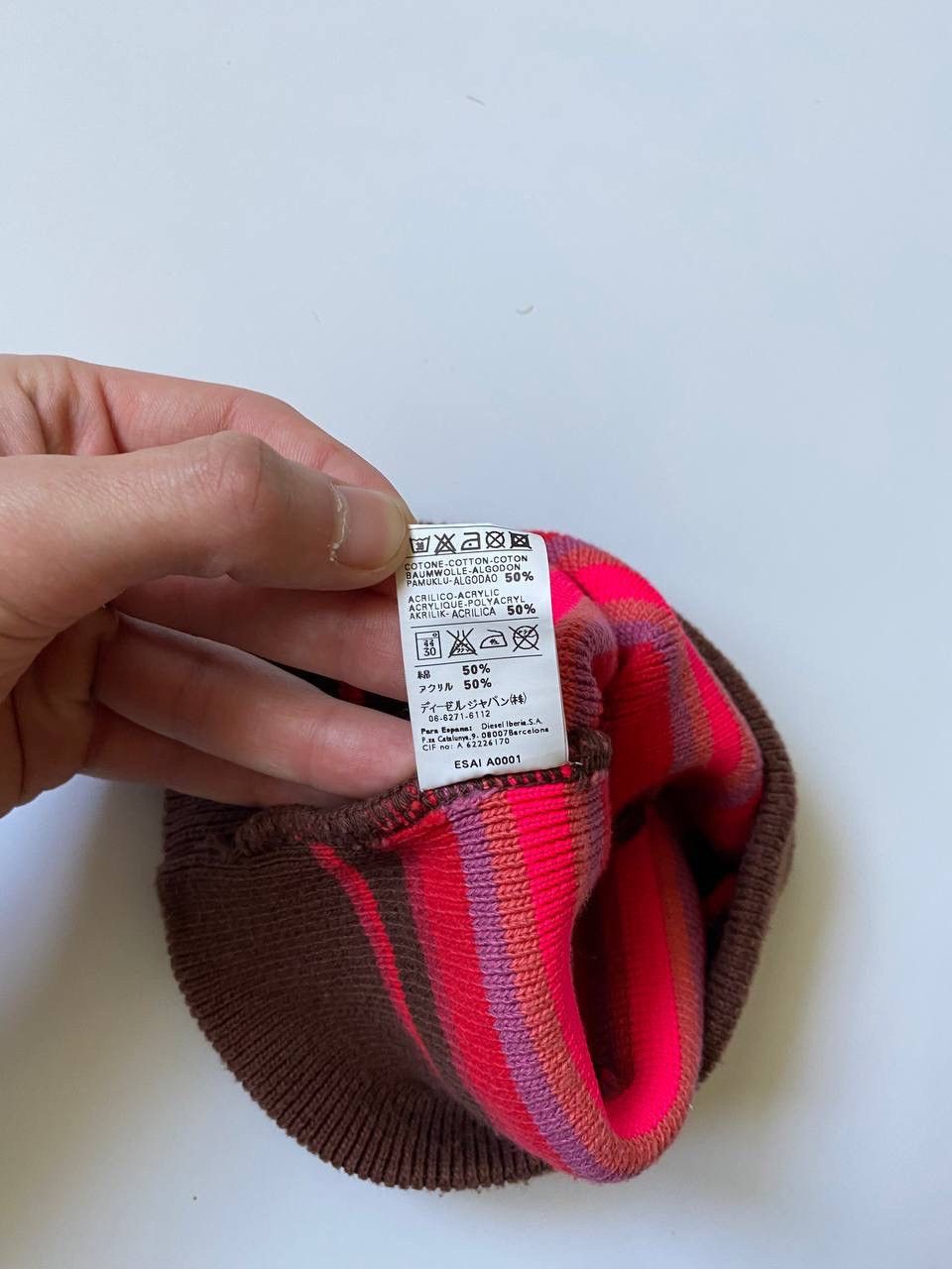 Diesel Vintage Diesel made in Italy Hat OS Y2K Size ONE SIZE - 5 Thumbnail