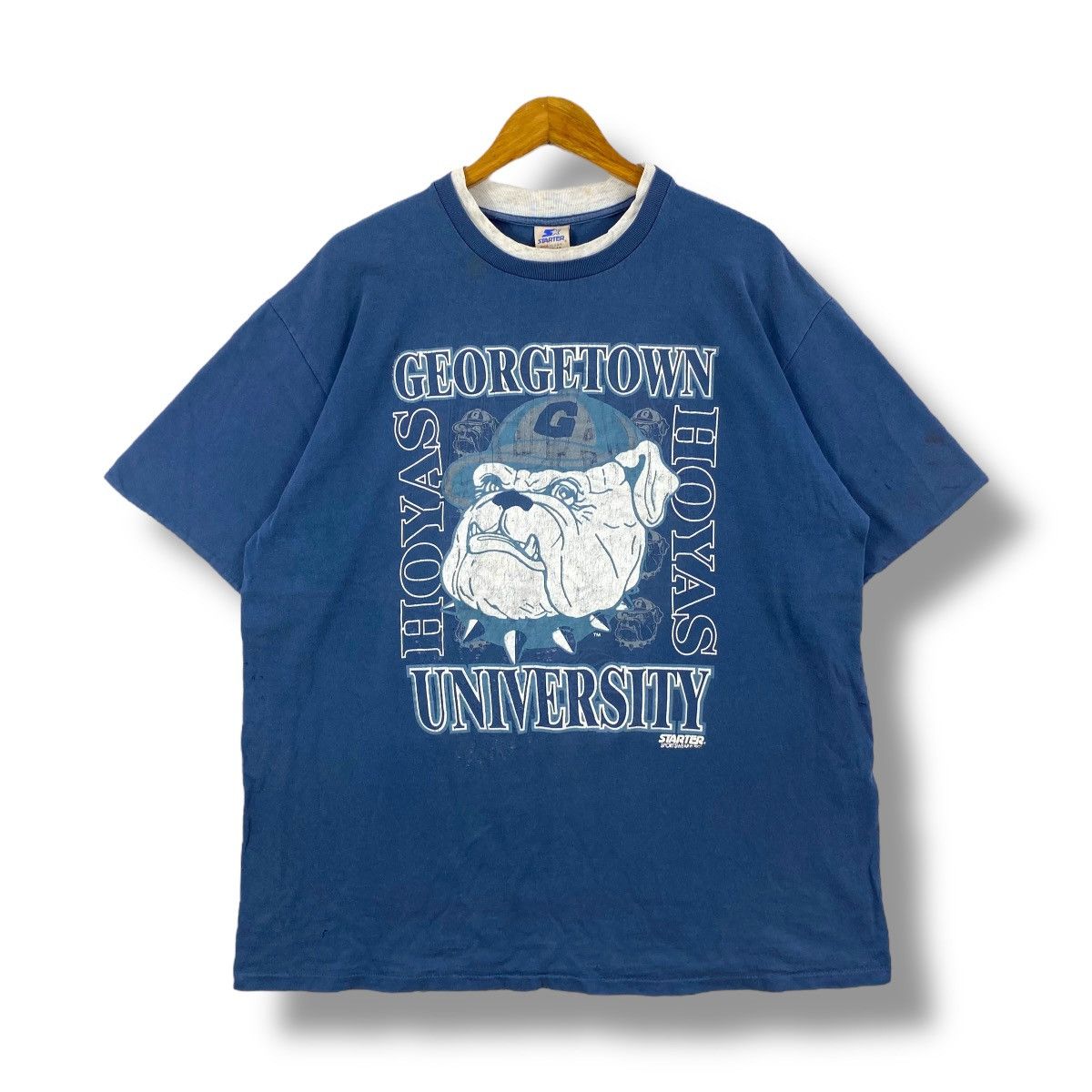 NBA × Starter × Vintage Vintage 90's STARTER SPORTSWEAR Reversible Nba Distressed Size US XL / EU 56 / 4 - 1 Thumbnail