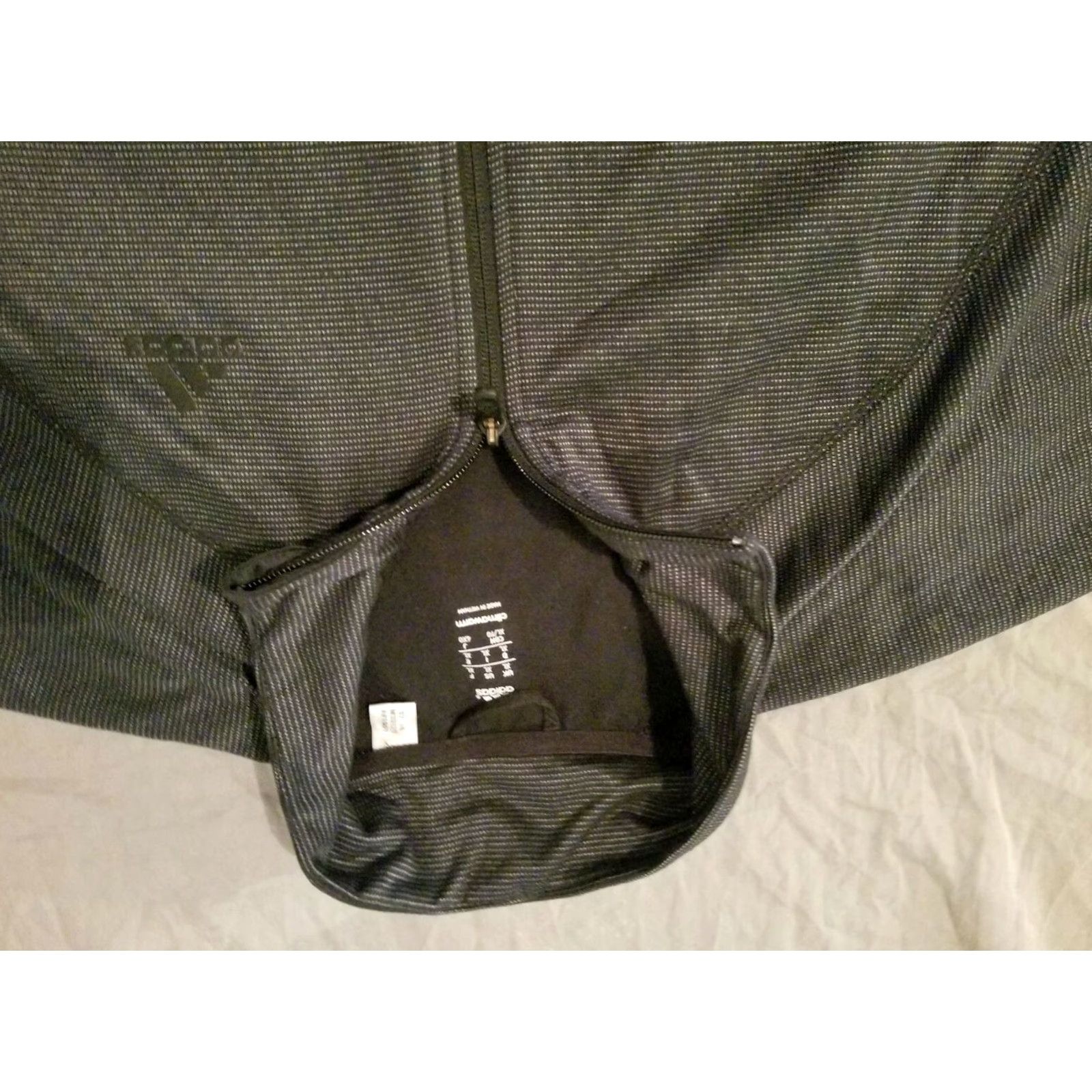Adidas adidas Jacket XL Gray Athletic Gym Workout Mens Sportswear Regular Size XL Gray Athletic Jacket Size US XL / EU 56 / 4 - 2 Thumbnail