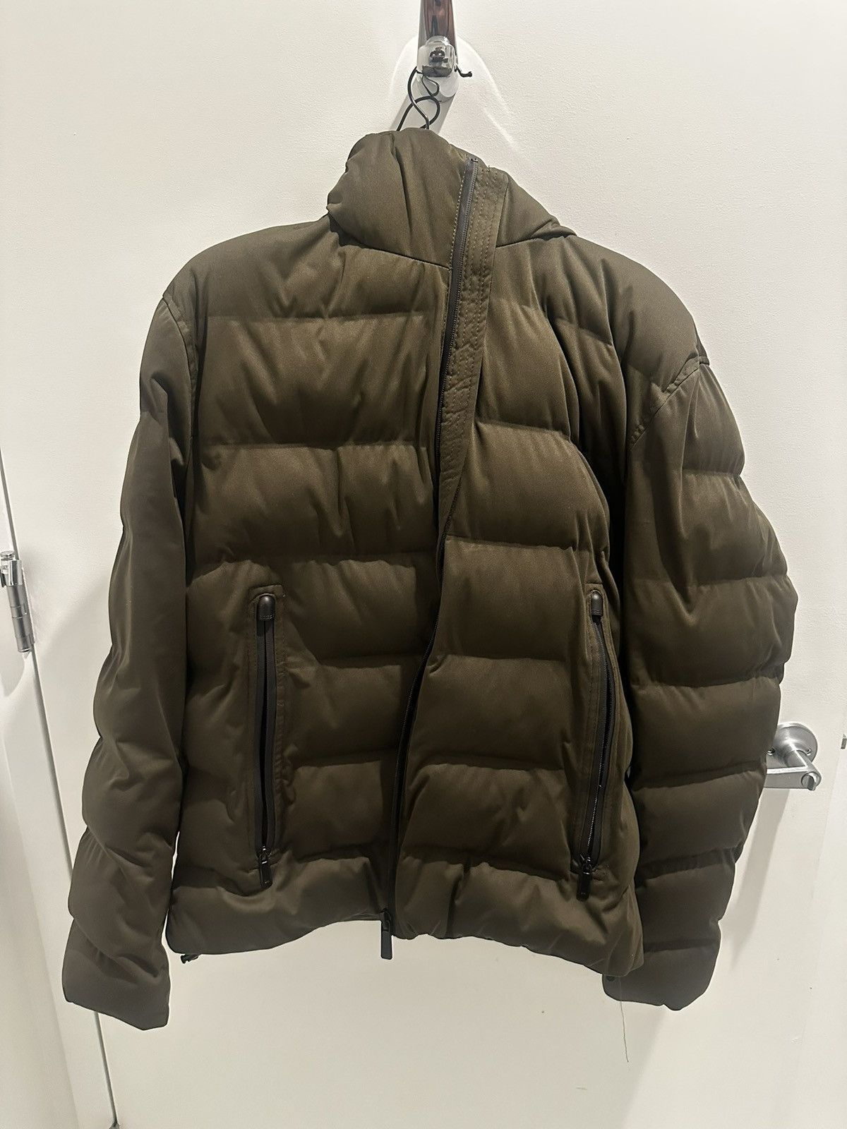 Zara Army Green Zara Puffer Size US XL / EU 56 / 4 - 2 Thumbnail