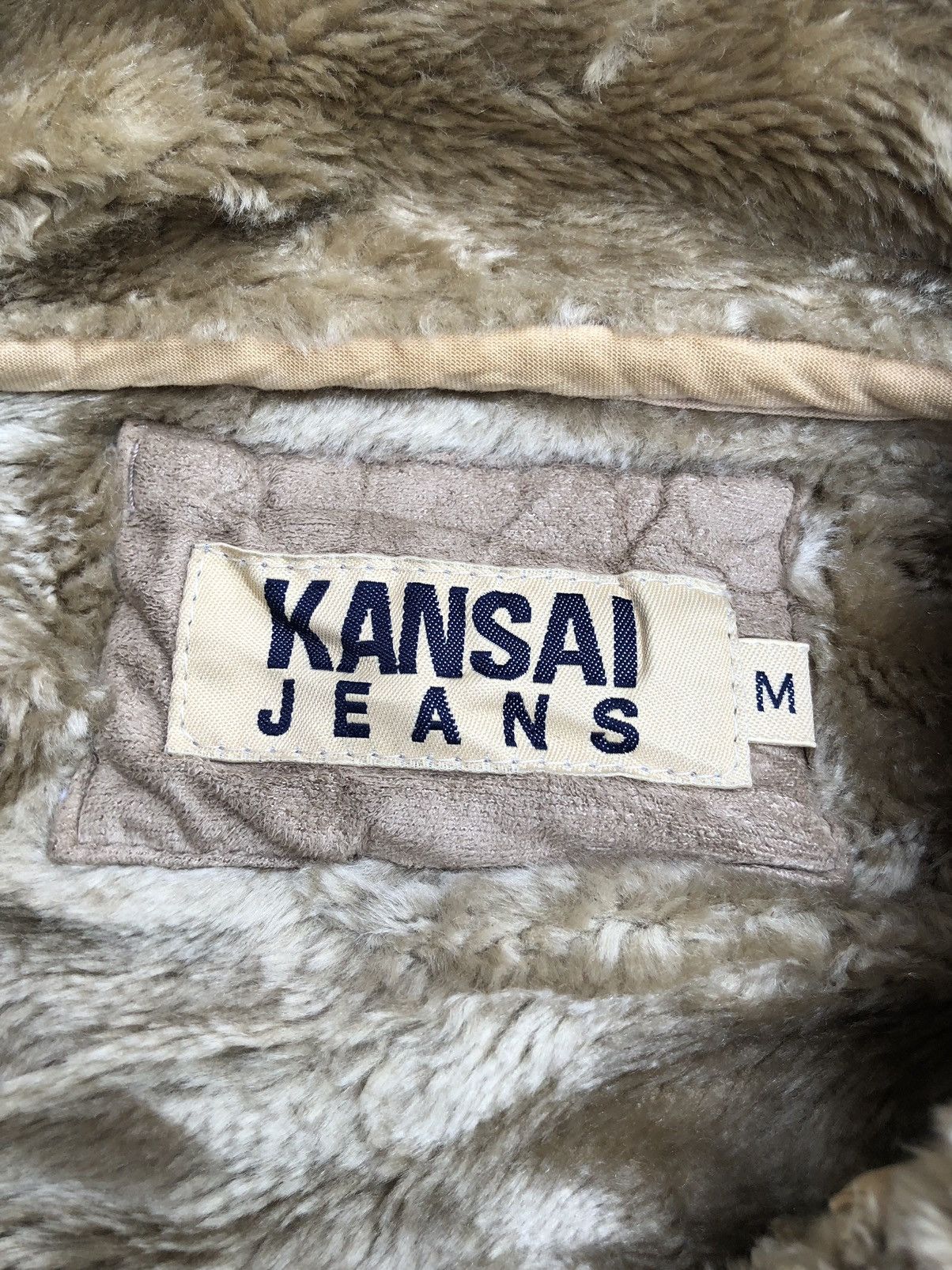 Comme des Garcons × If Six Was Nine × Kansai Yamamoto KANSAI JEANS SUEDE JACKET Size US M / EU 48-50 / 2 - 5 Thumbnail