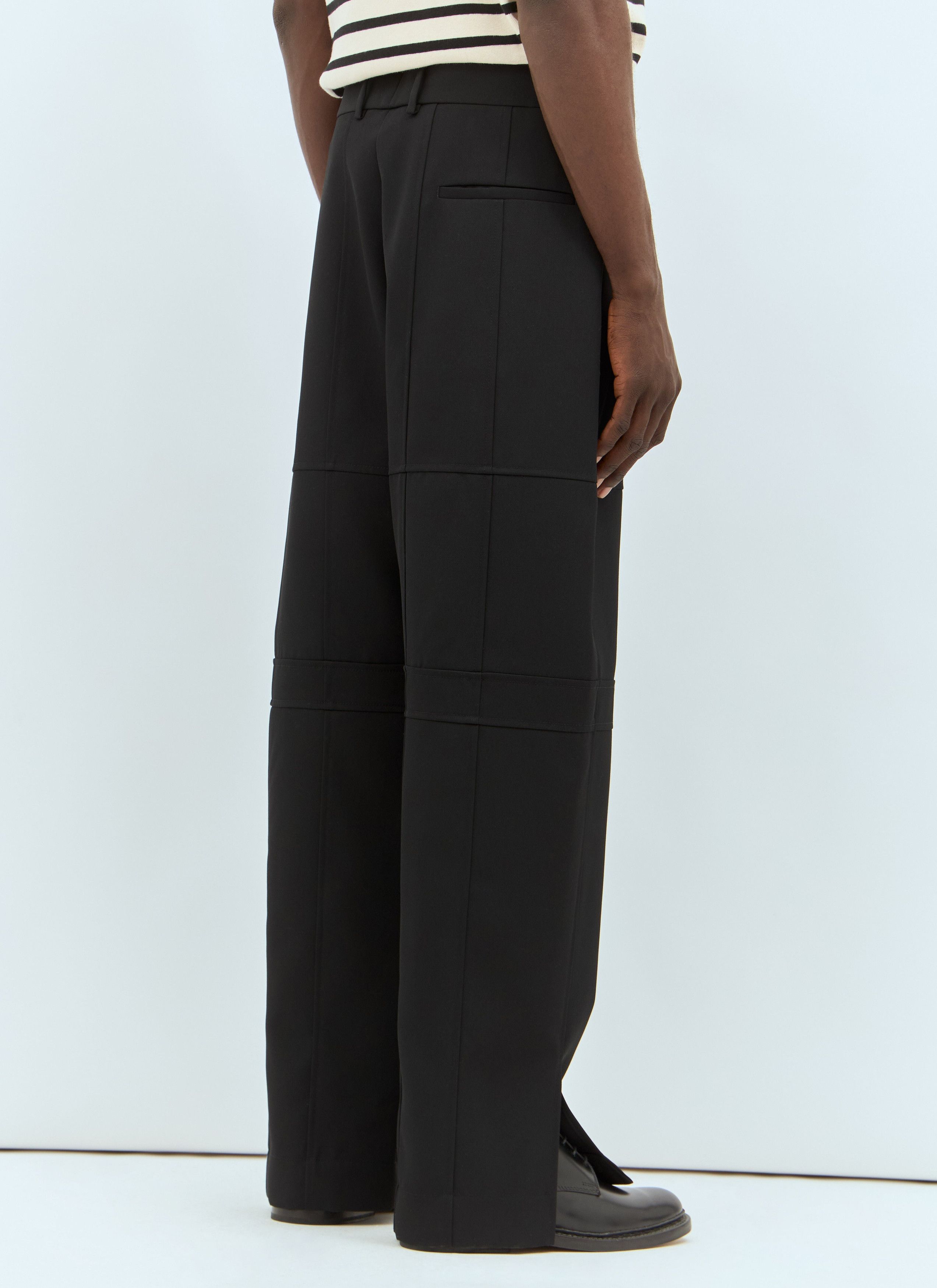 Jil Sander o1mt1gz0426 Casual Pant in Black Size US 30 / EU 46 - 2 Thumbnail