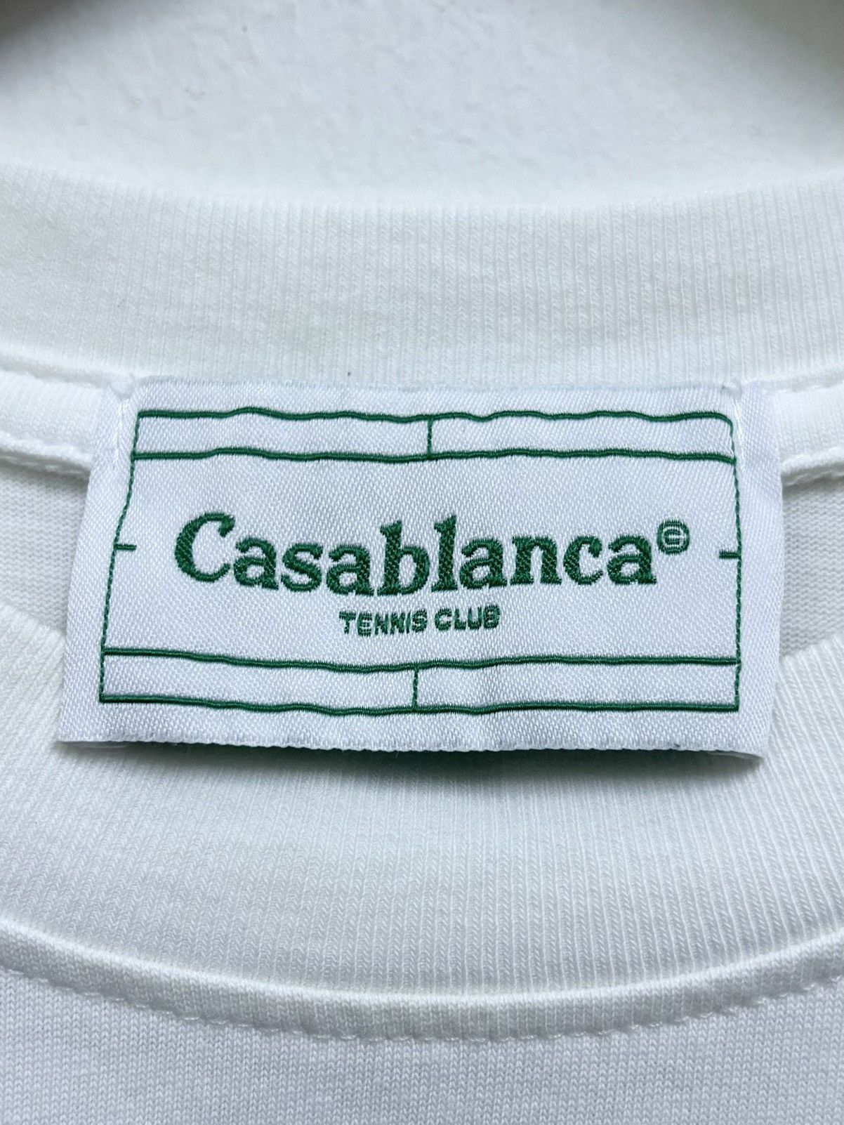 Casablanca SS23 Casablanca Tennis Club - L'Arche De Jour T-Shirt Size US XL / EU 56 / 4 - 10 Thumbnail