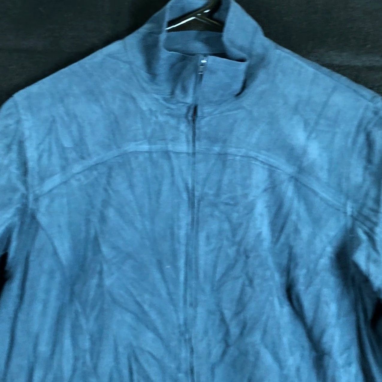 Orvis Orvis Womens Jacket Blue Petite Full Zip Casual Pockets Stretch 4P Denim Polyester All Seasons Mid-Length Womens Size S / US 4 / IT 40 - 2 Thumbnail