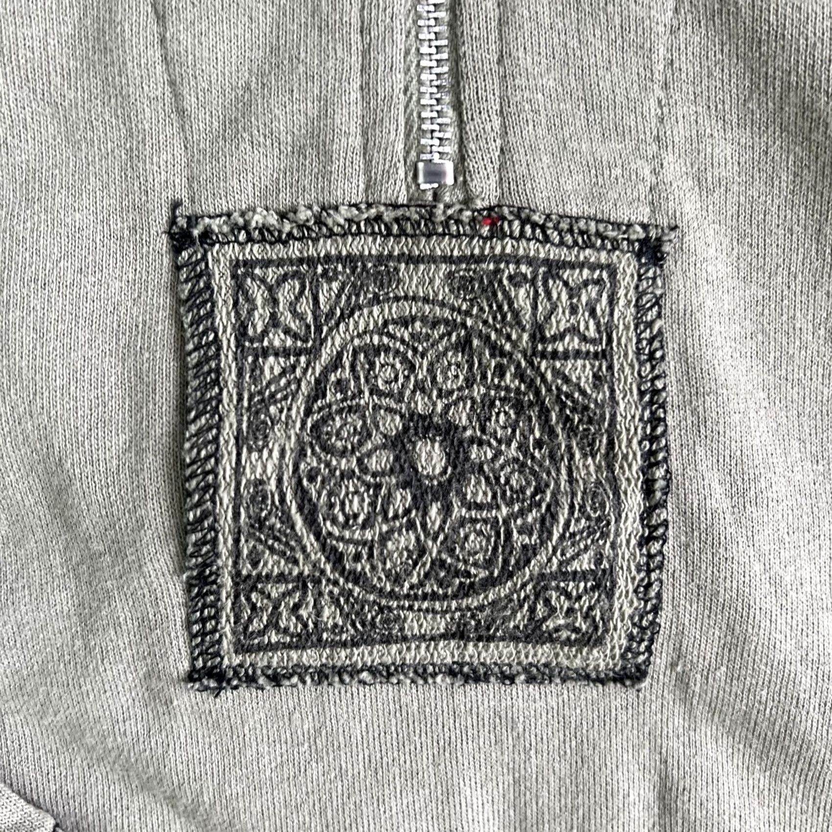 Vintage VINTAGE Silver Wear Womens Large Green Mock Neck 1/2 Zip Sweatshirt Cotton USA Size L / US 10 / IT 46 - 2 Thumbnail