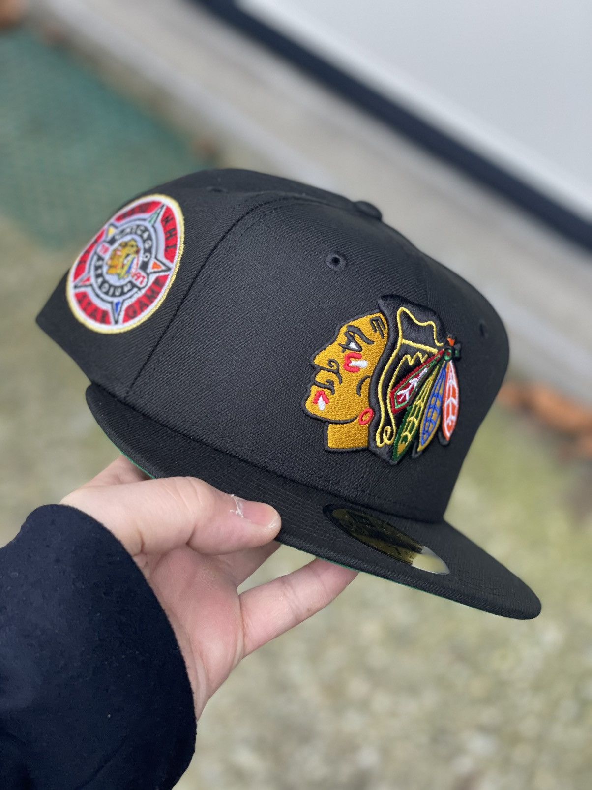 New Era × Topperz New Era 59fifty Chicago Blackhawks size 7 1/4 Size ONE SIZE - 1 Thumbnail