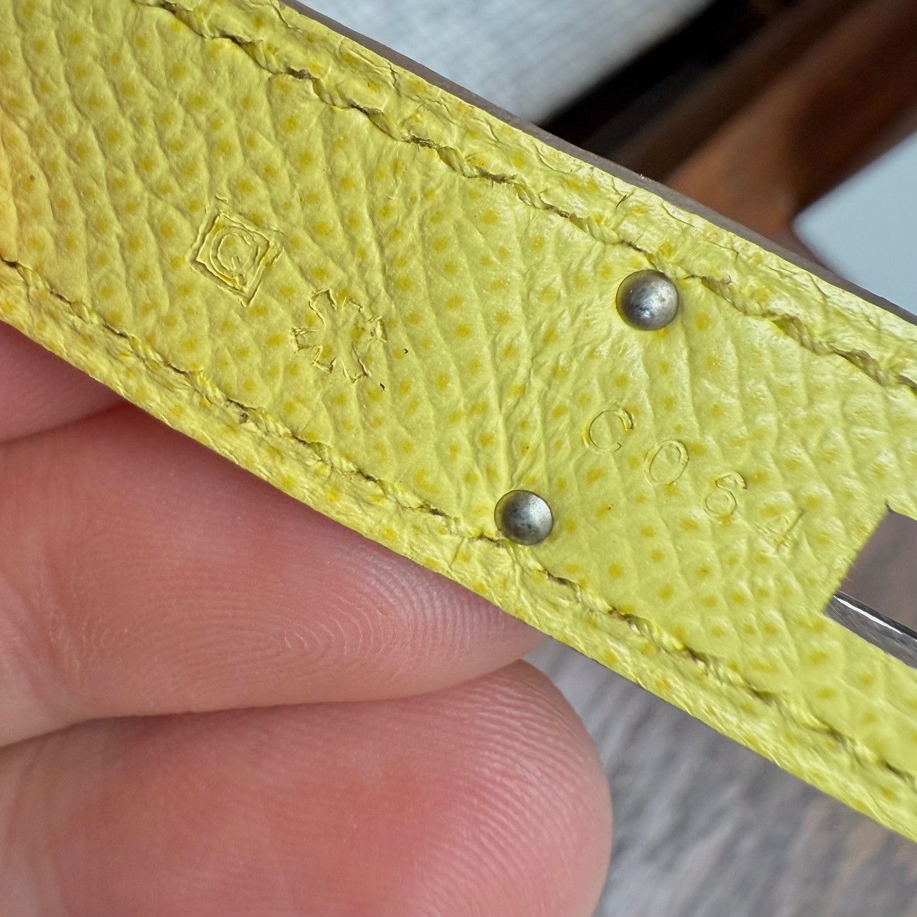 Hermes Hermès Soufre Yellow Epsom PHW Birkin 35 Bag Size ONE SIZE - 16 Thumbnail