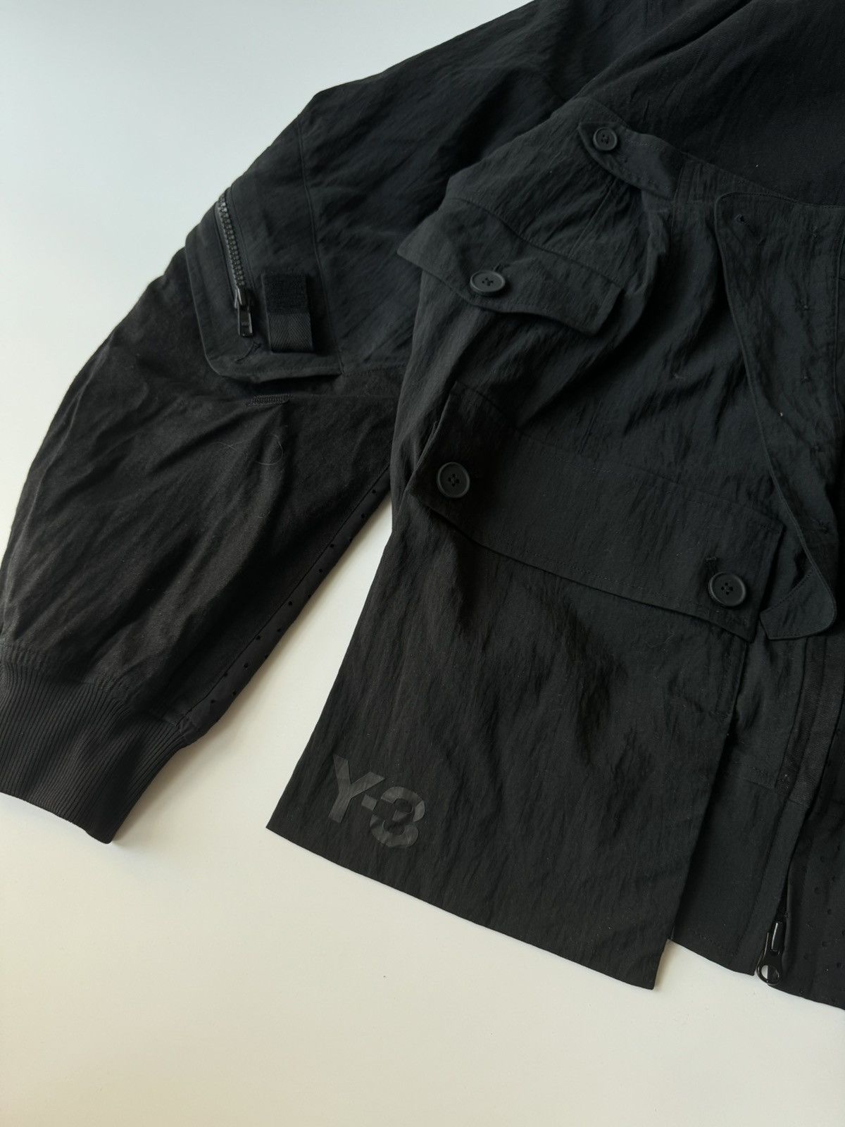 Y-3 Y-3 YOHJI YAMAMOTO TECH-CTN BOMBER JACKET Size US M / EU 48-50 / 2 - 4 Thumbnail