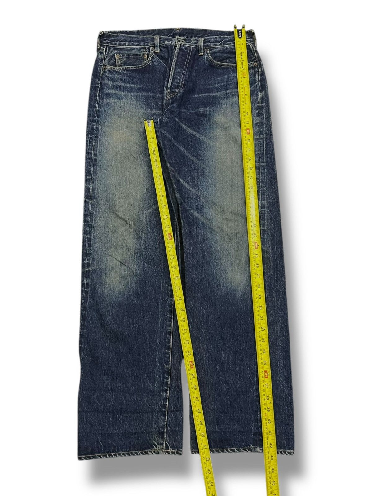Evisu Baggy Vintage 90s Japanese Selvedge Denim “Osaka-inspired” Size US 32 / EU 48 - 20 Thumbnail