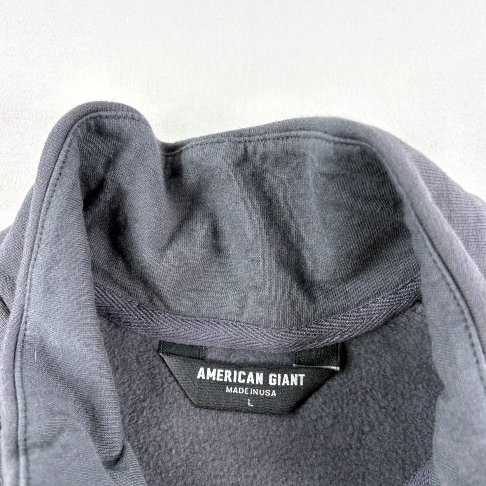 Vintage VINTAGE American Giant Jacket Mens L Gray Moto Full Zip Heavyweight Casual Workwear Size US L / EU 52-54 / 3 - 6 Thumbnail