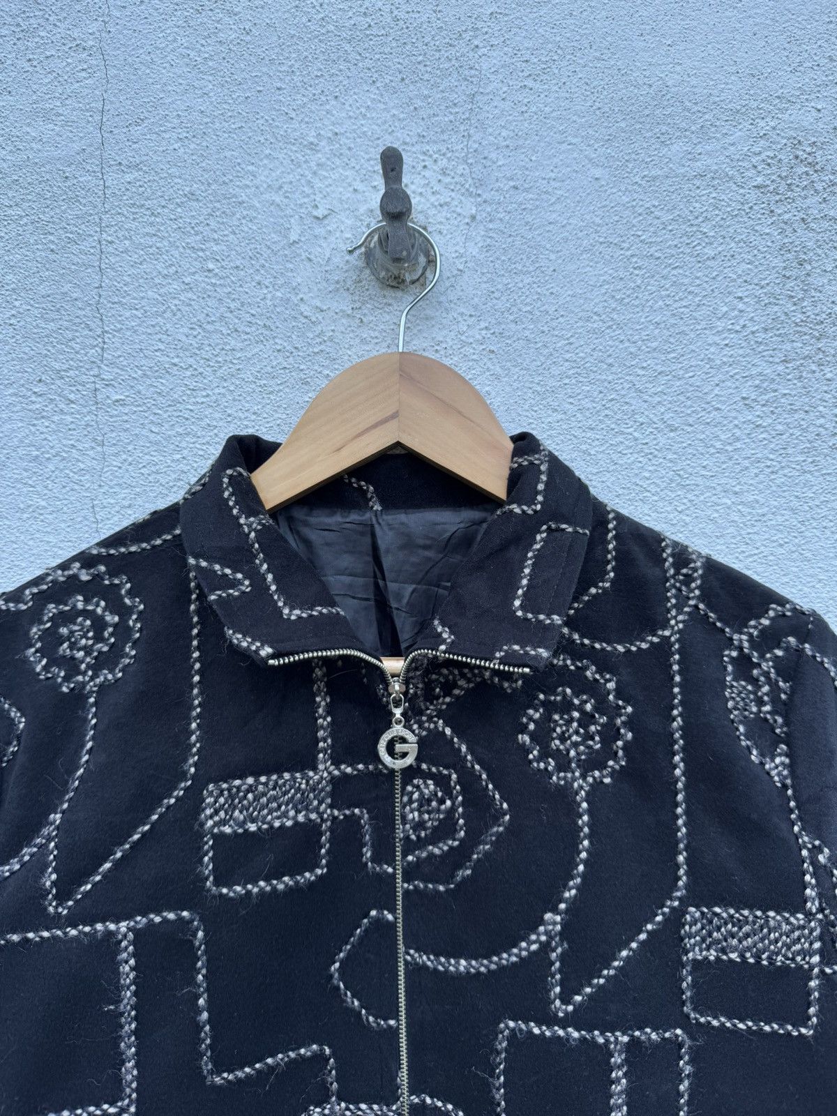 14th Addiction Archival Japanese Grunge Punk Thrashed Boxy Zip Up Size US M / EU 48-50 / 2 - 2 Thumbnail