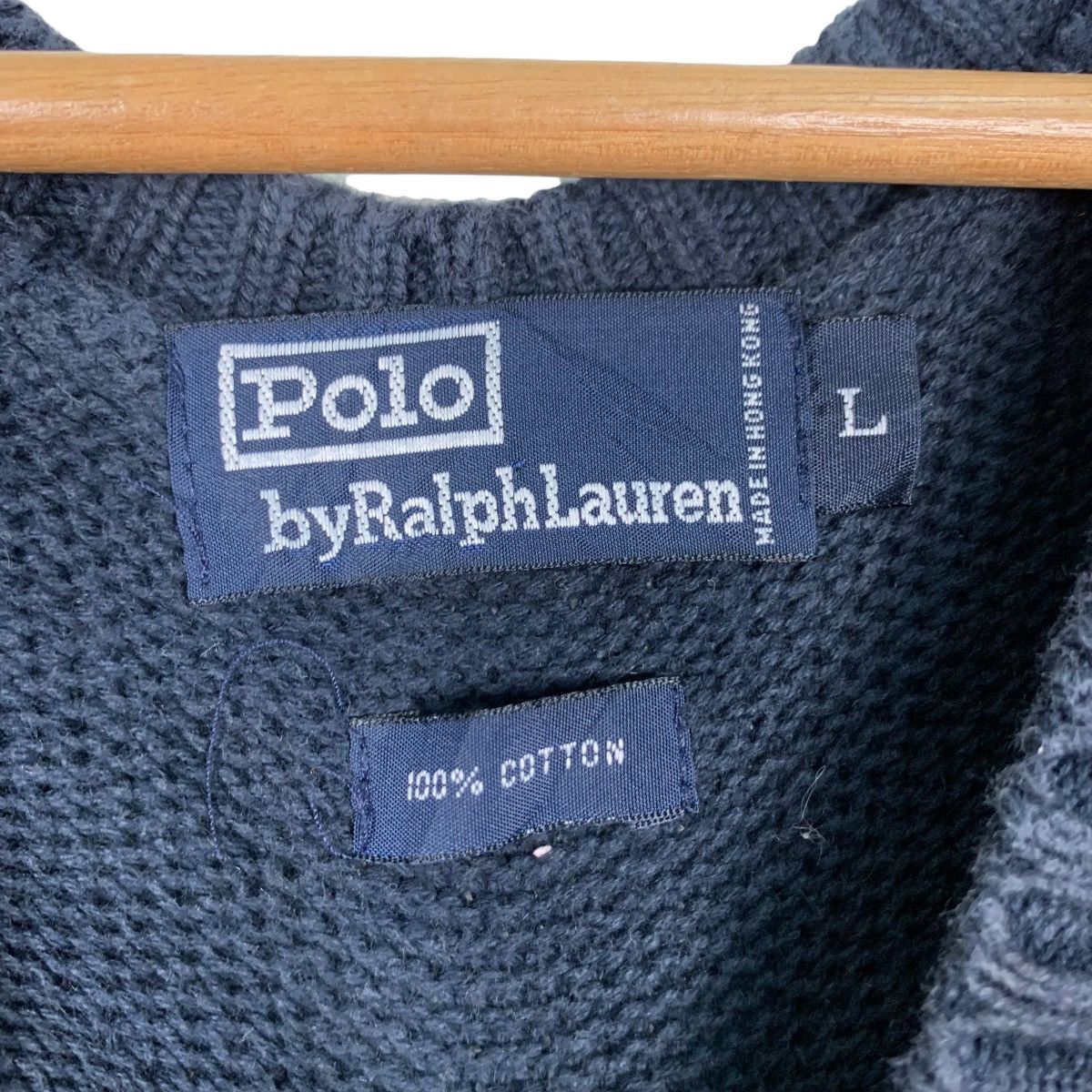 Polo Ralph Lauren POLO RALPH LAUREN Small Logo V Neck Knitted Vest #1191-C54 Size US L / EU 52-54 / 3 - 8 Thumbnail
