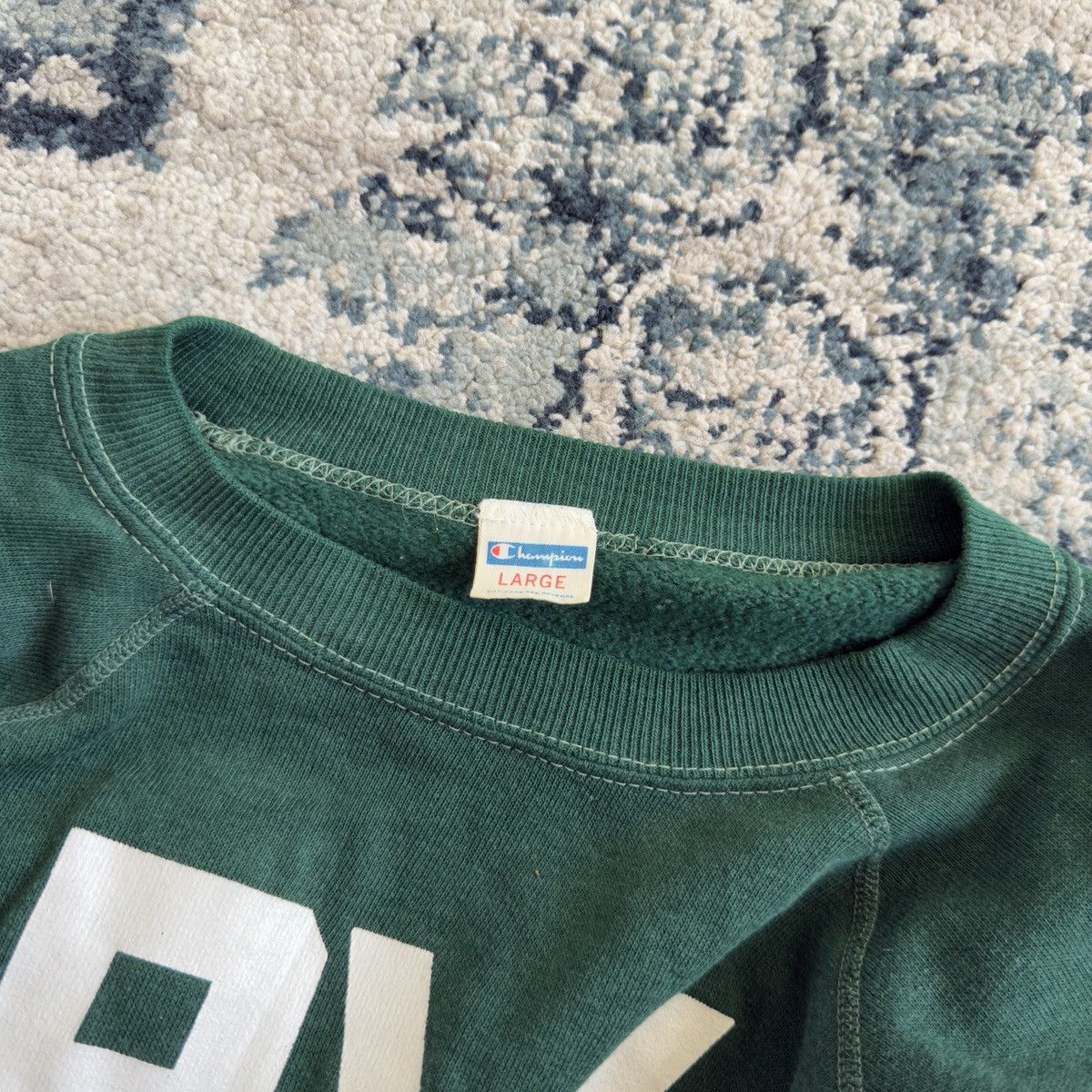 Vintage Vintage Green Sweatshirt Size US M / EU 48-50 / 2 - 3 Thumbnail