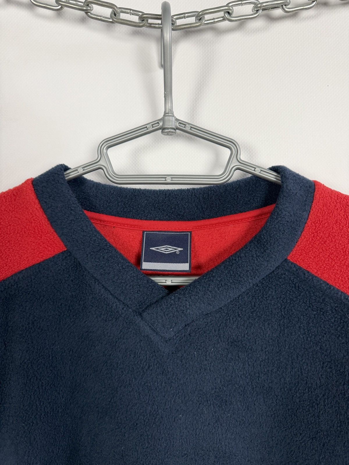 Umbro UMBRO Vintage Fleece Pullover Big Logo Sweatshirt Size L Size US L / EU 52-54 / 3 - 8 Thumbnail