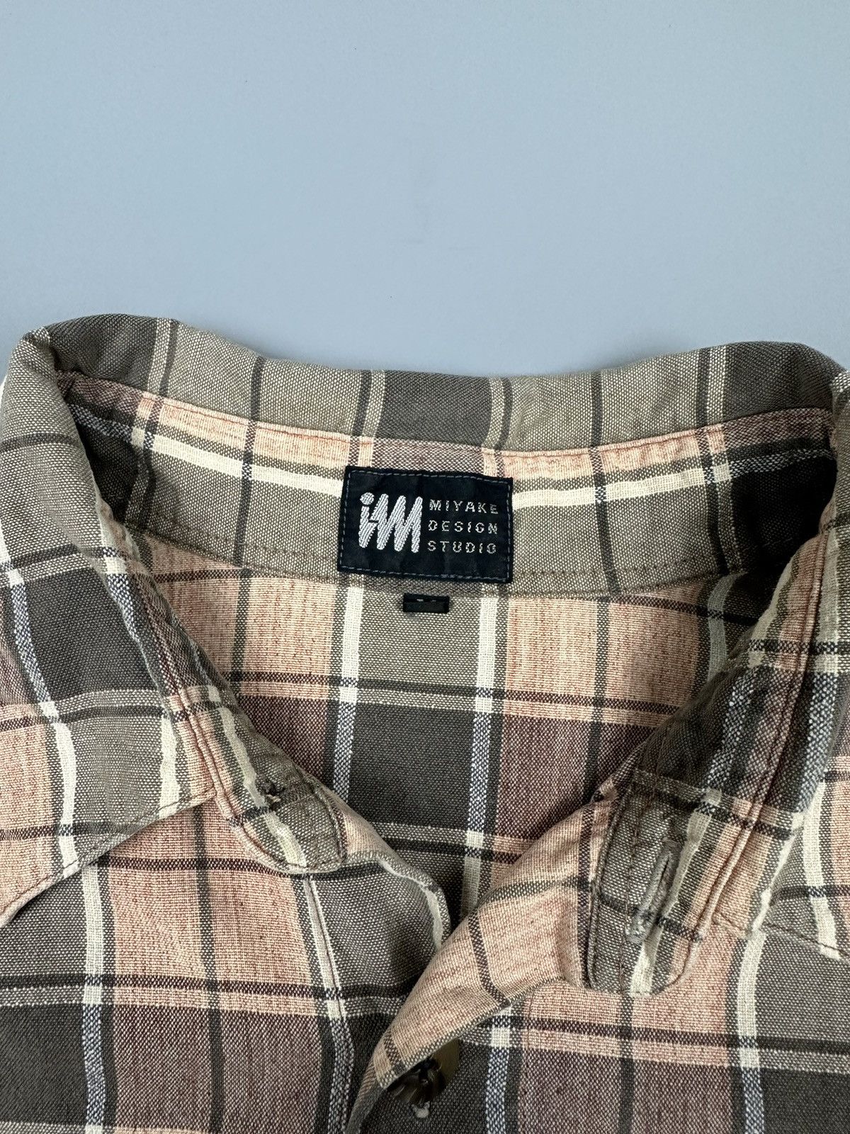Issey Miyake × Japanese Brand Vintage Issey Miyake Checkered Design Studio Size US M / EU 48-50 / 2 - 8 Thumbnail