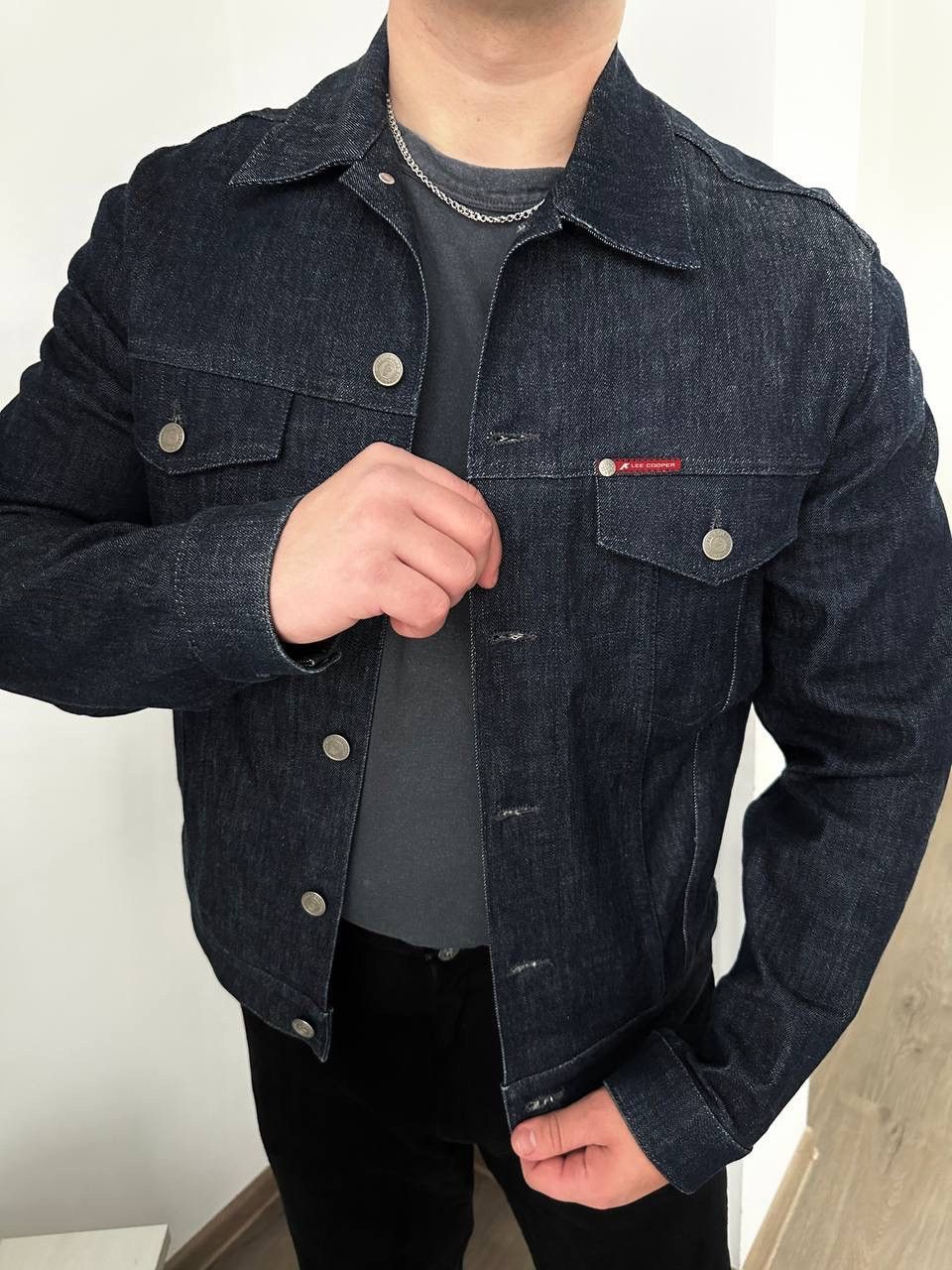 Japanese Brand × Vintage Lee Cooper Denim Blue Jacket Very Tenacious Denim Size US M / EU 48-50 / 2 - 2 Thumbnail