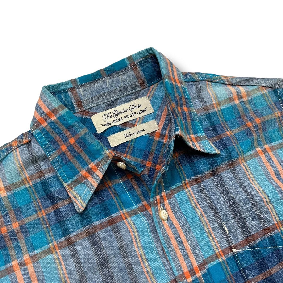 Remi Relief Remi Relief long sleeve checkered button ups shirt Size US S / EU 44-46 / 1 - 7 Thumbnail