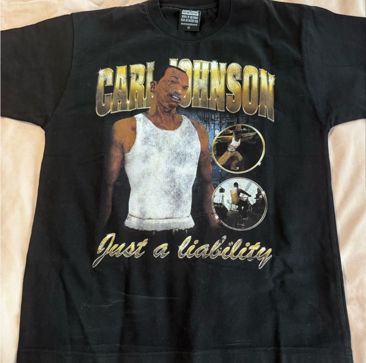 Other GRAND THEFT AUTO SAN ANDREAS CARL JOHNSON TEE Size US S / EU 44-46 / 1 - 1 Thumbnail