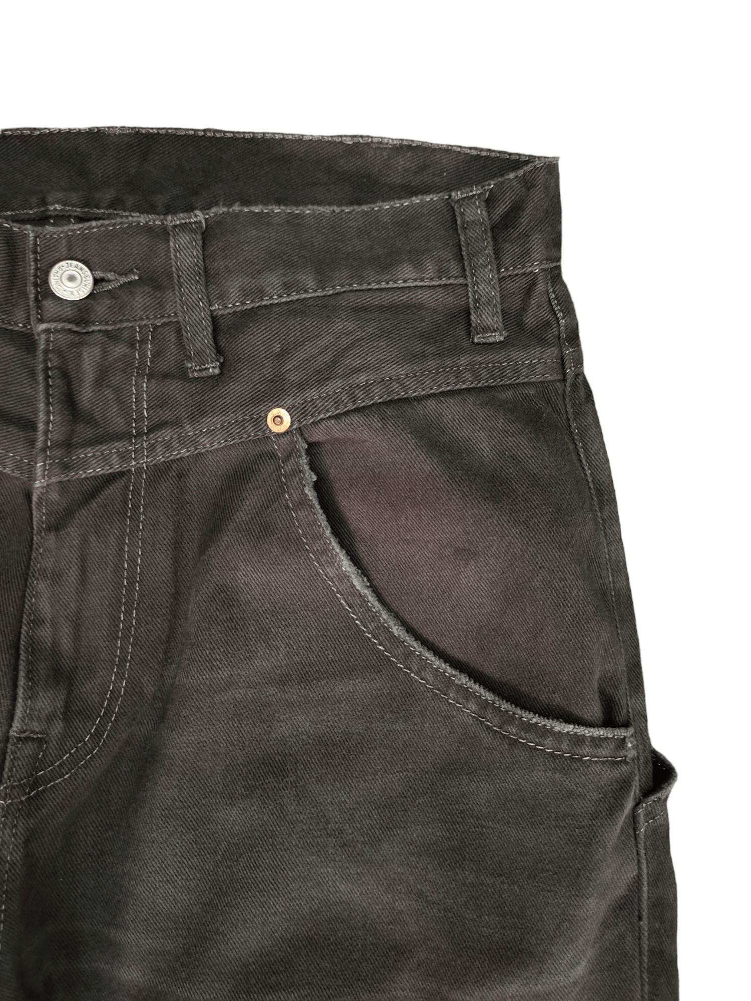 Kapital 1990s Sample Rna Inc Japan Big Back Pocket Baggy Denim Pants Size US 32 / EU 48 - 3 Thumbnail