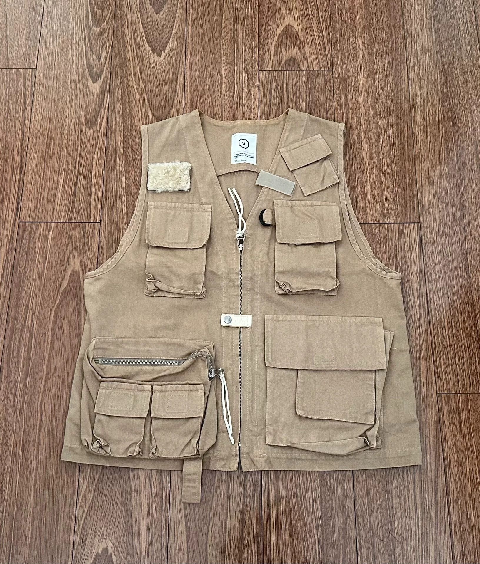 Visvim visvim fisherman tactical vest in beige Size US M / EU 48-50 / 2 - 1 Thumbnail