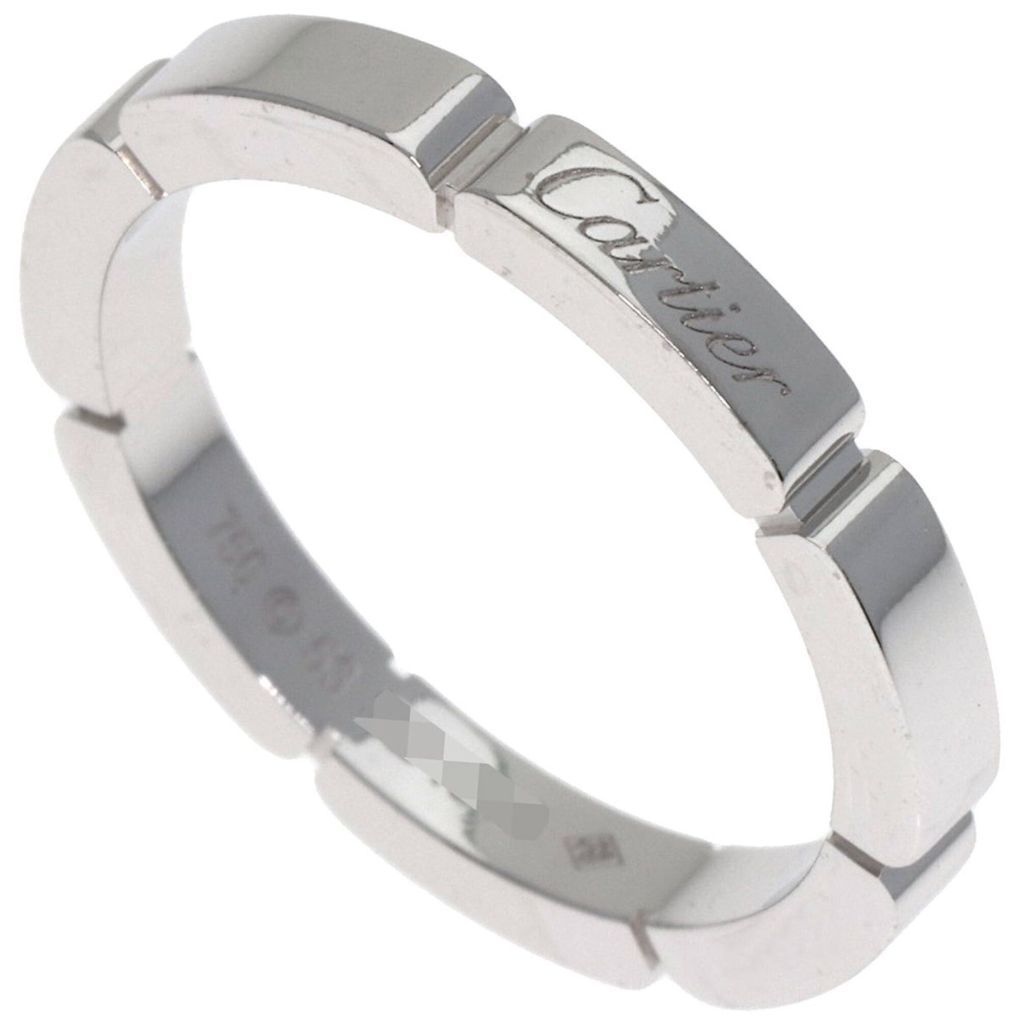 Cartier Cartier Maillon Panthère #53 Ring, 18K White Gold, Women's, CARTIER Size ONE SIZE - 1 Thumbnail