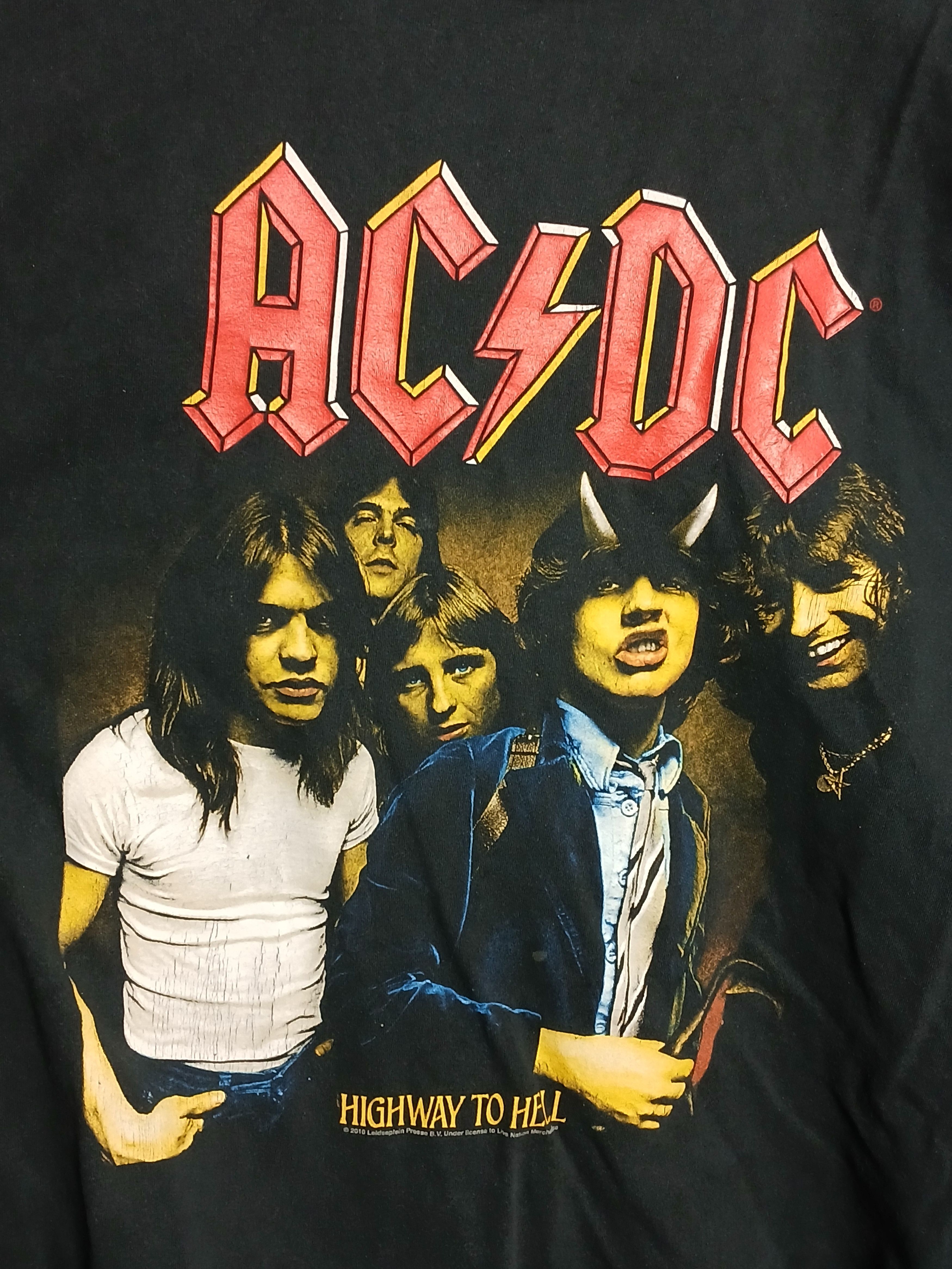 AC/DC × Band Tees 2010 AC/DC Highway To Hell T-Shirt Size US XL / EU 56 / 4 - 3 Thumbnail