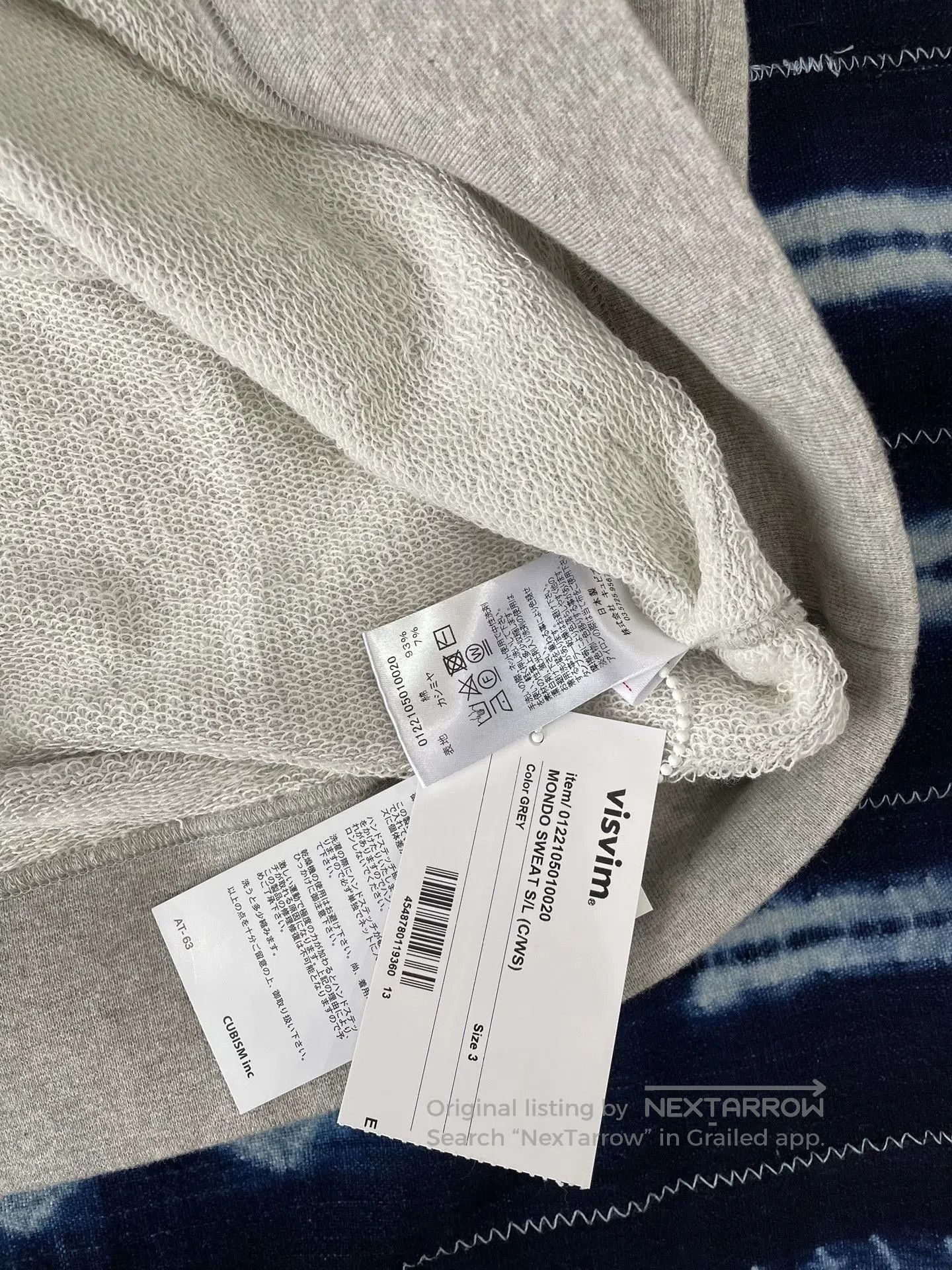 Visvim VISVIM 22SS MONDO Sleeveless Sweatshirt. Size US L / EU 52-54 / 3 - 4 Thumbnail