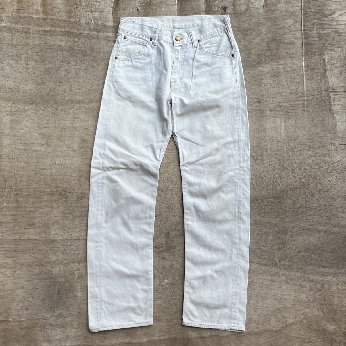 Japanese Brand × Junya Watanabe × Orslow ORSLOW BROKEN WHITE DENIM VINTAGE 00s Size US 30 / EU 46 - 1 Thumbnail