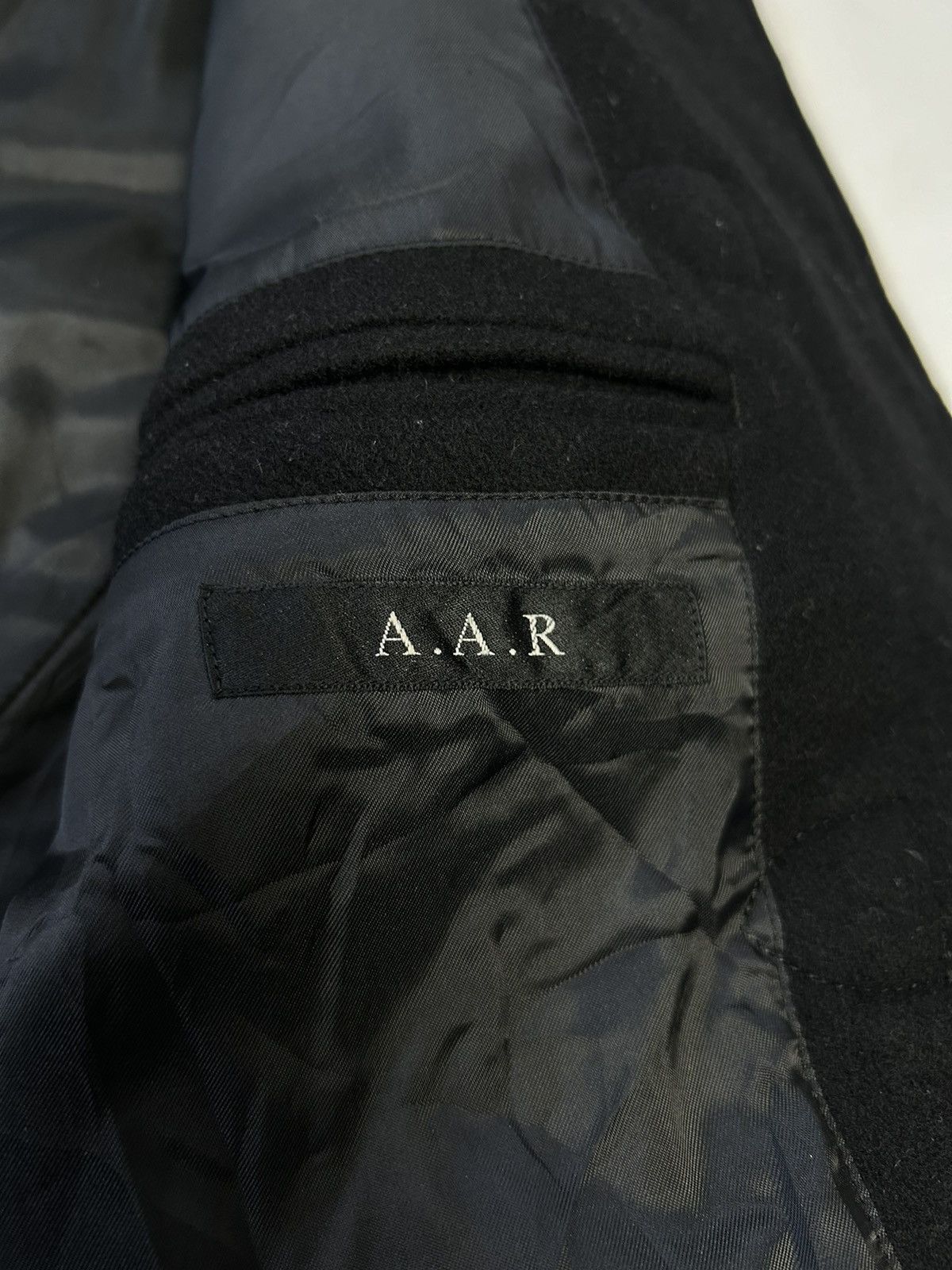 Designer × Japanese Brand A.A.R DUFLE COAT IN COLOR BLACK Size US M / EU 48-50 / 2 - 5 Thumbnail