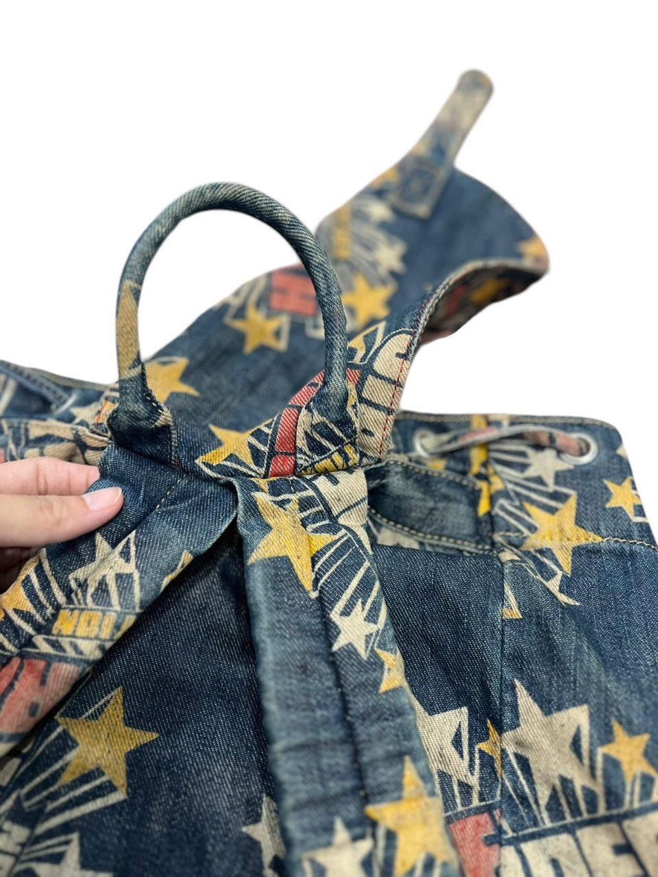 Hysteric Glamour Vintage Hysteric Glamour Denim Begpack Size ONE SIZE - 10 Thumbnail