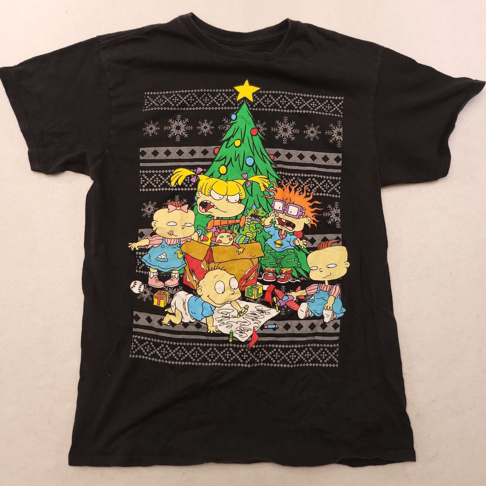 Nickelodeon Nickelodeon Rugrats Graphic T Shirt Adult Mens Size M Black Size US M / EU 48-50 / 2 - 2 Thumbnail