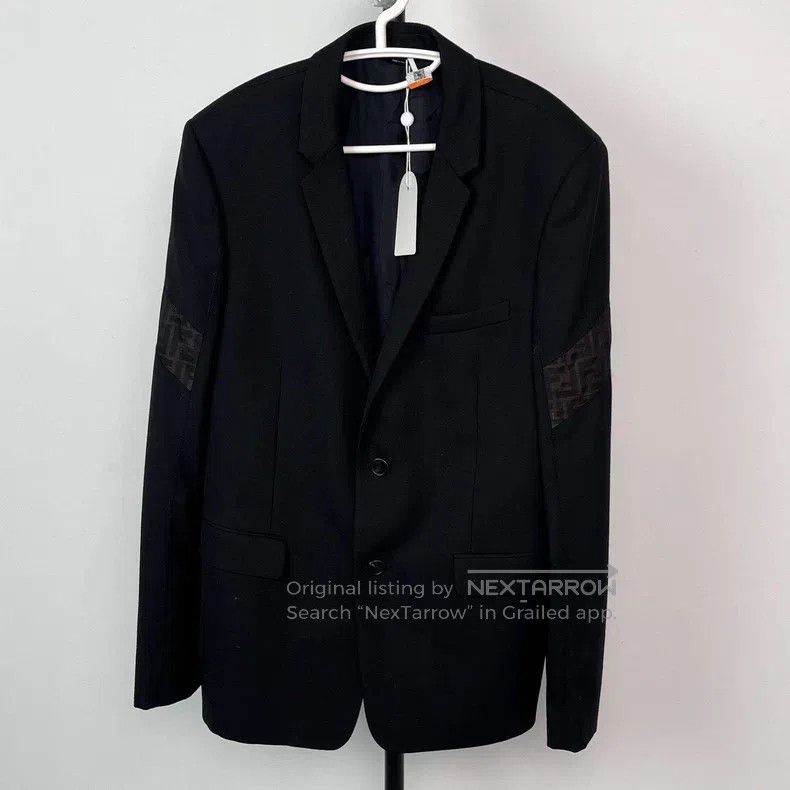 Fendi Fendi Black Jacket Size 52L - 1 Thumbnail