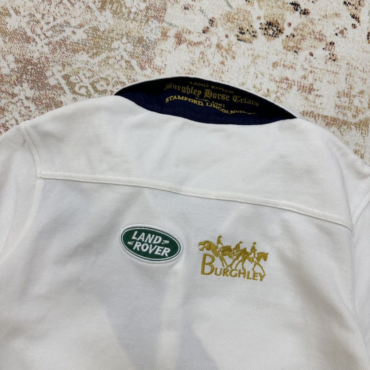 Designer × Vintage Vintage Land Rover Burghley Horse Trials CCI Polo Size US S / EU 44-46 / 1 - 7 Thumbnail