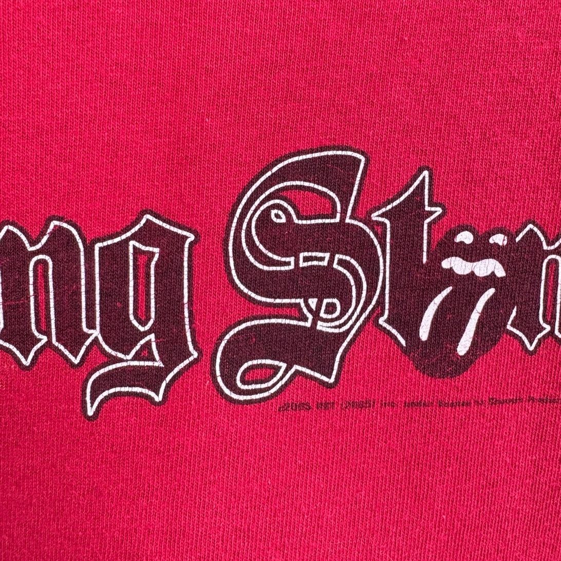 Vintage VTG 2005 The Rolling Stones T Shirt Mens Sz M Red Band Size US M / EU 48-50 / 2 - 4 Thumbnail