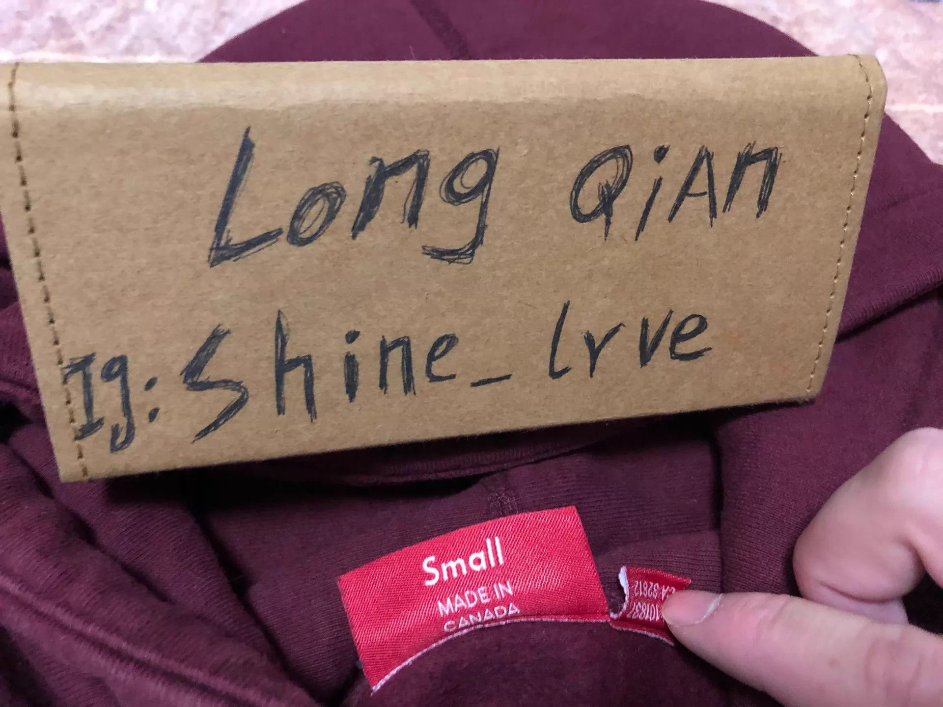 Supreme Supreme FW11 Vintage Burgundy Box Logo Hoodie S Size US S / EU 44-46 / 1 - 2 Thumbnail