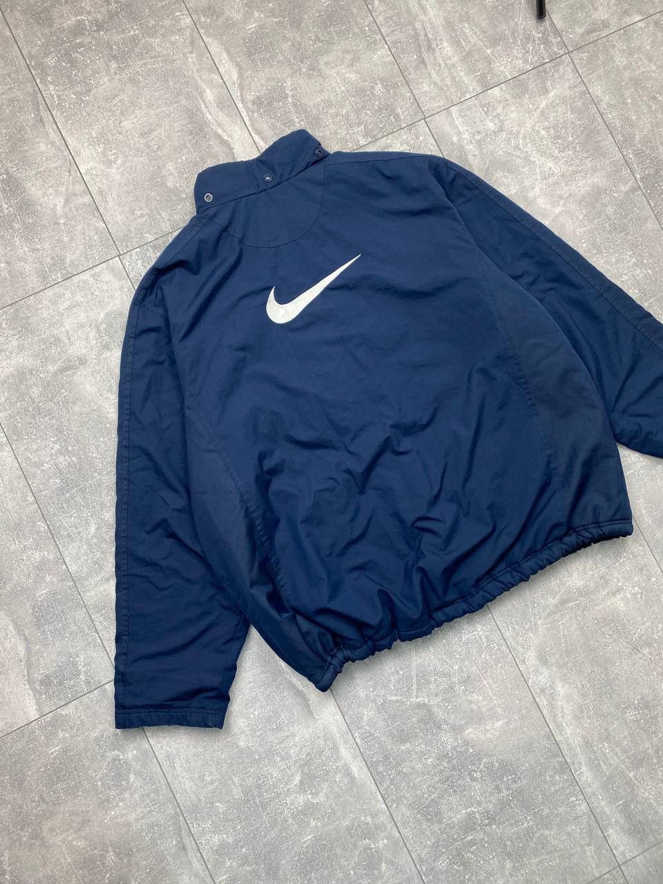 Other Vintage Nike Swoosh Full Zip Puffer Jacket Size US XXL / EU 58 / 5 - 12 Thumbnail