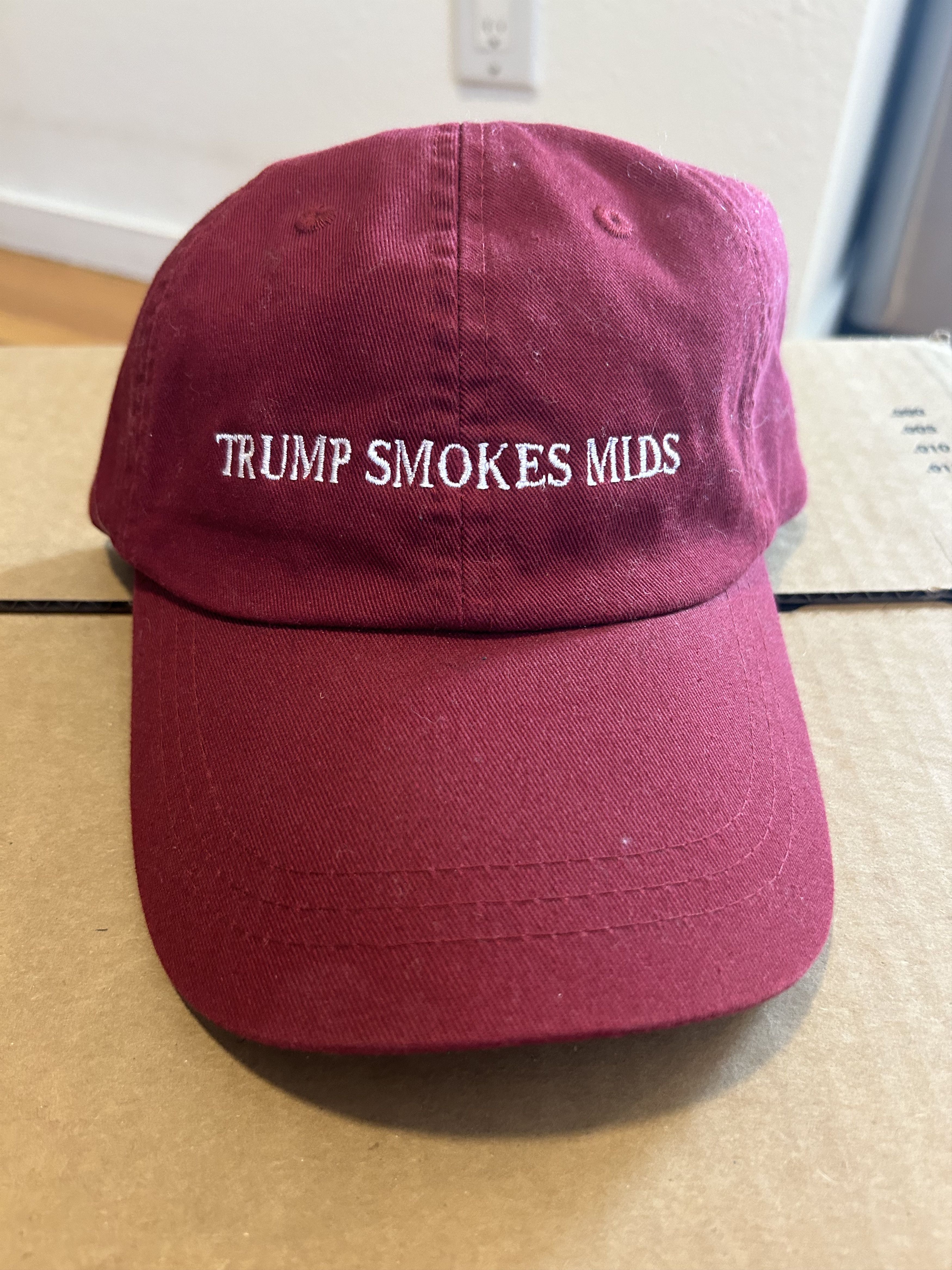 Adams Trump Smokes Mids Strapback Hat Size ONE SIZE - 1 Thumbnail