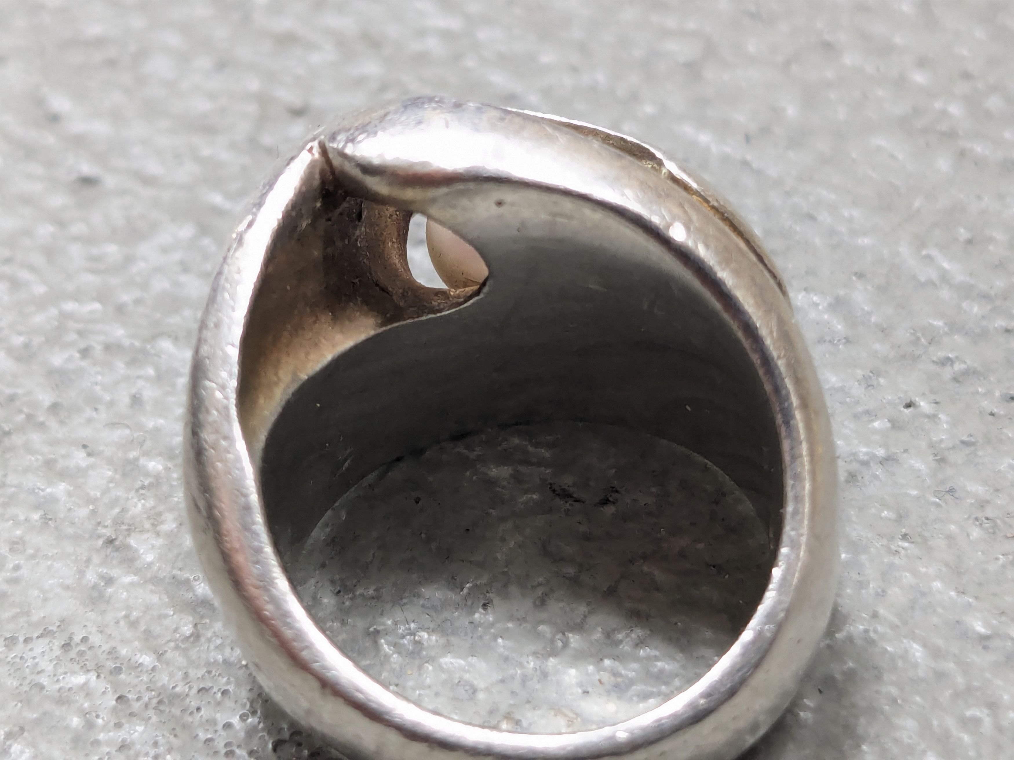 Jewelry Vintage Sterling Silver Ring Size 5.25 Henion Biomorphic Size ONE SIZE - 17 Thumbnail