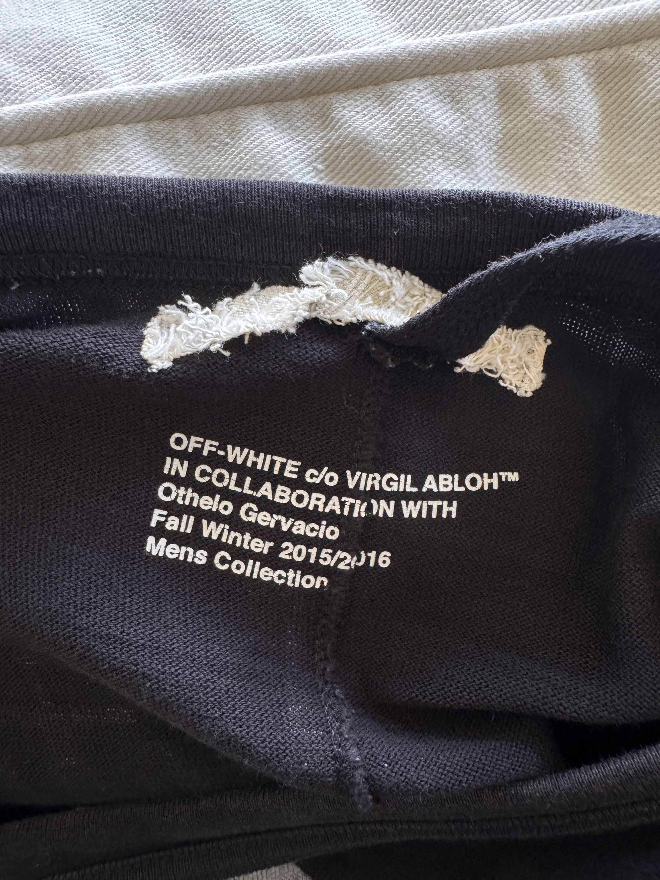 Off-White Off White x Othelo Gervacio FW15 Done Deal Tee Size US S / EU 44-46 / 1 - 9 Thumbnail