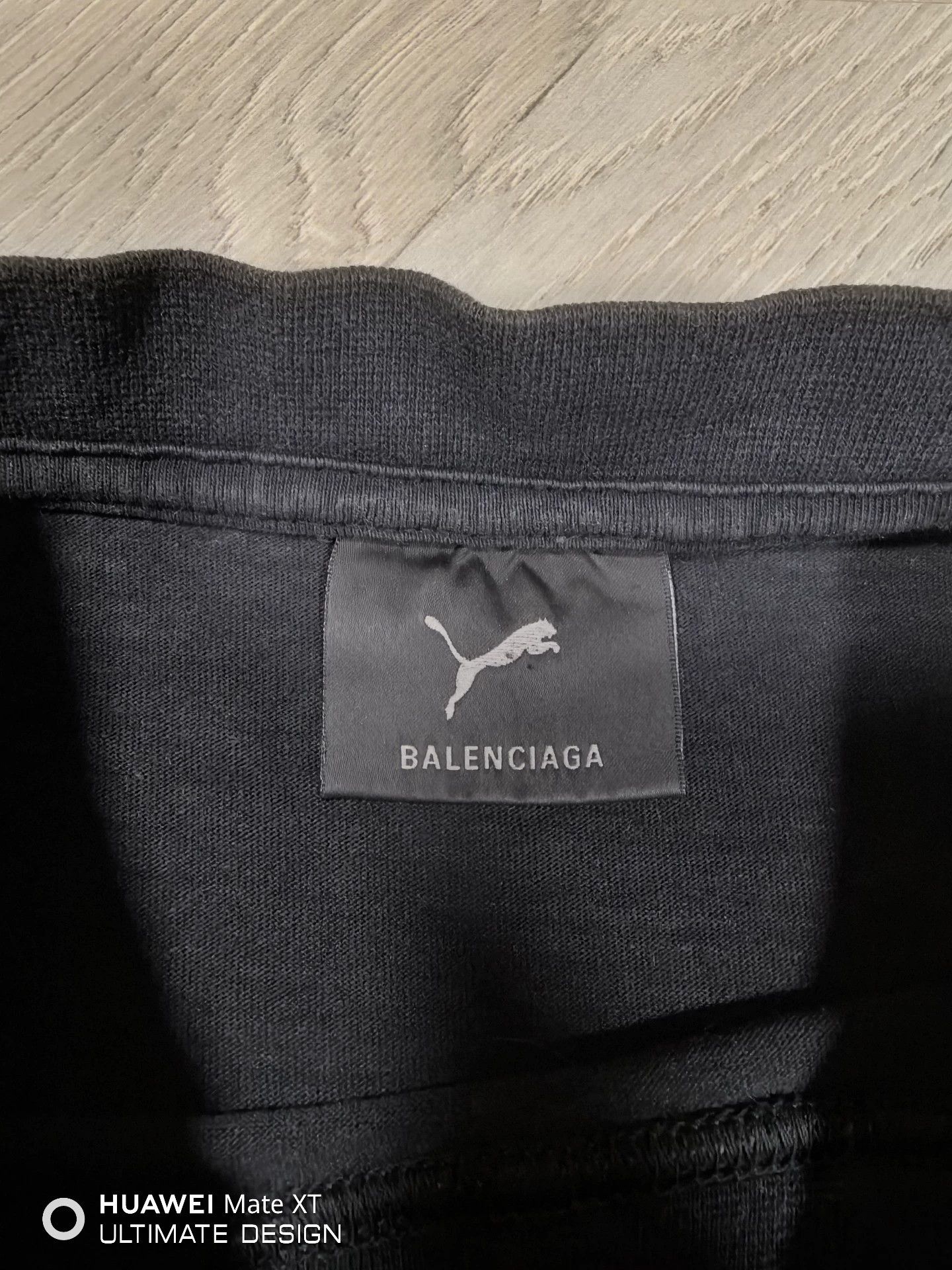 Balenciaga Balenciaga x PUMA FW25 Washed Short Sleeve Tee Men's Size US S / EU 44-46 / 1 - 4 Thumbnail