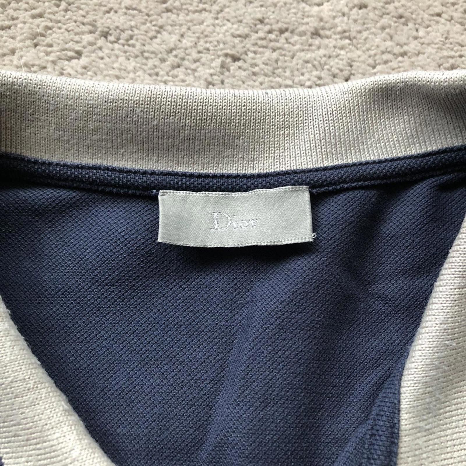 Dior Dior Homme Bee Polo Shirt Size US L / EU 52-54 / 3 - 3 Thumbnail