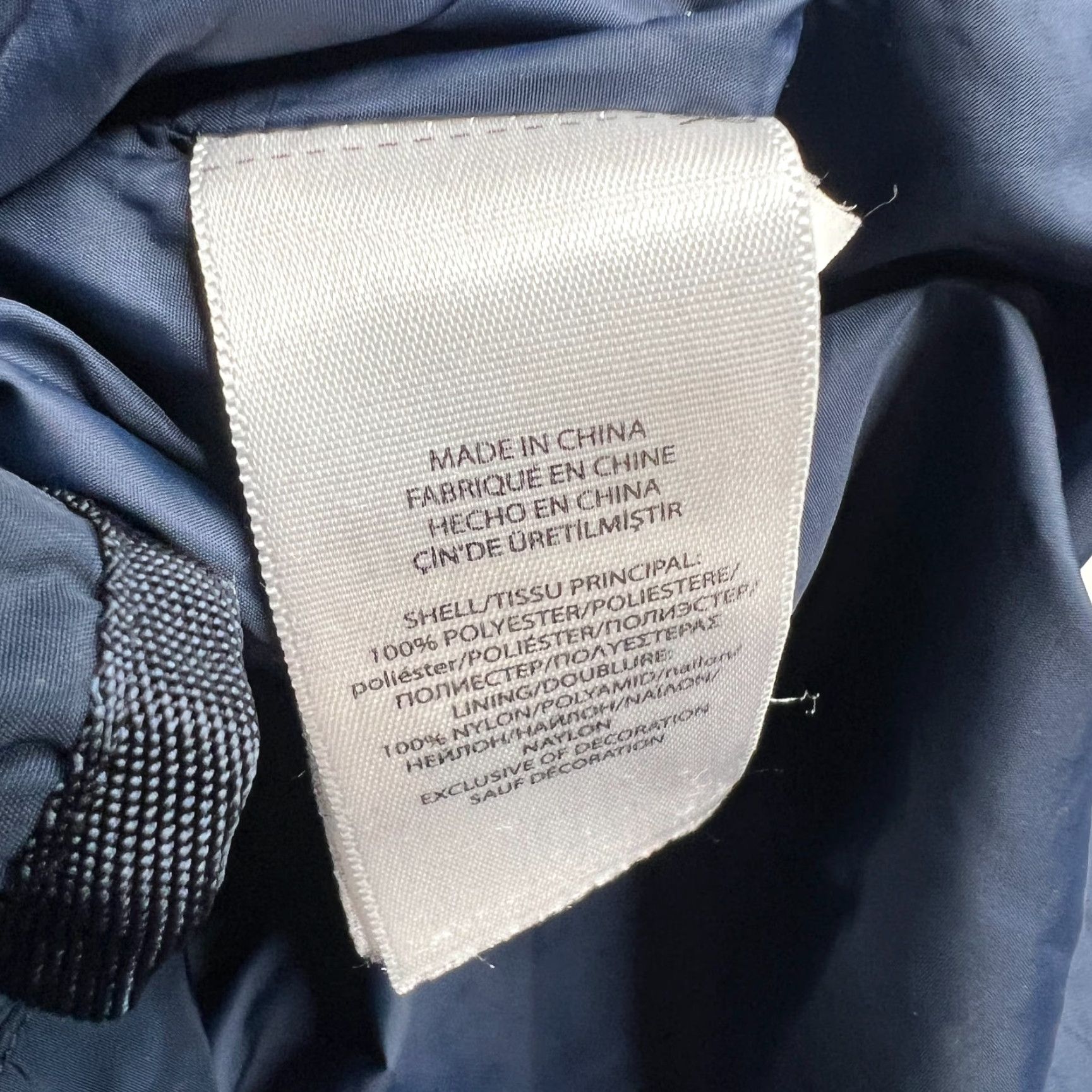 Polo Ralph Lauren Polo Ralph Lauren Windbreaker Jacket 1XB Navy Blue Nylon Full Zip Hooded Coat Mens Size US XL / EU 56 / 4 - 4 Thumbnail