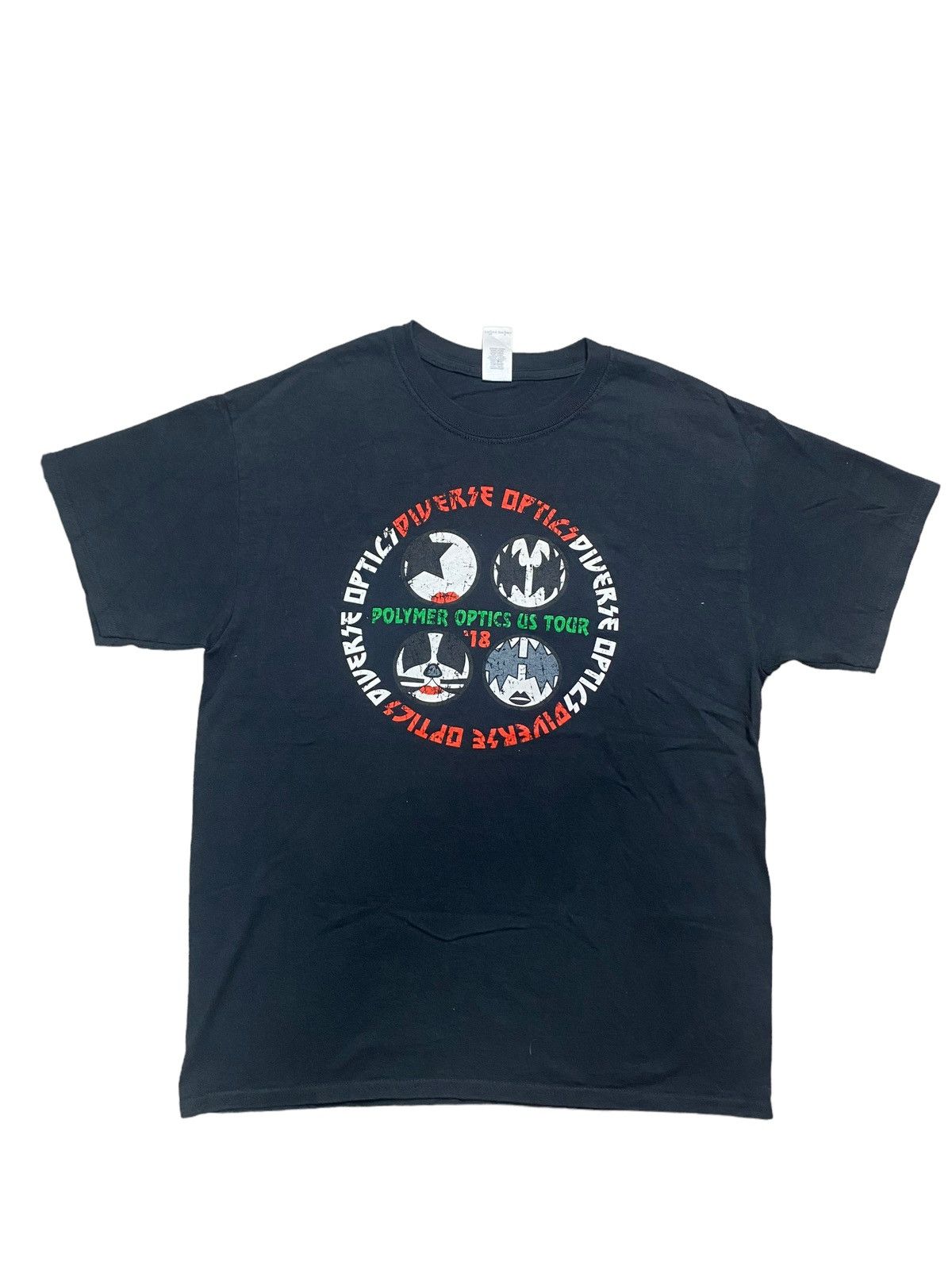 Band Tees VINTAGE BAND TEE KISS DIVERSE OPTICS POLYMER OPTICS US TOUR Size US L / EU 52-54 / 3 - 1 Thumbnail