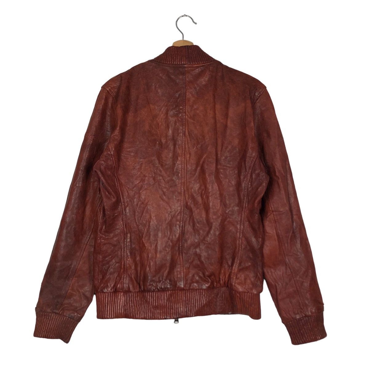Avirex 🔥90’s VINTAGE GEUINE LEATHER BOMBER JACKET AVIREX USA Size US L / EU 52-54 / 3 - 8 Thumbnail